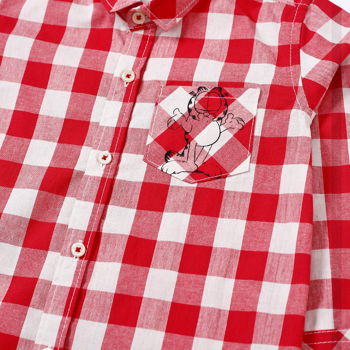 Red & White Checkered Shirt