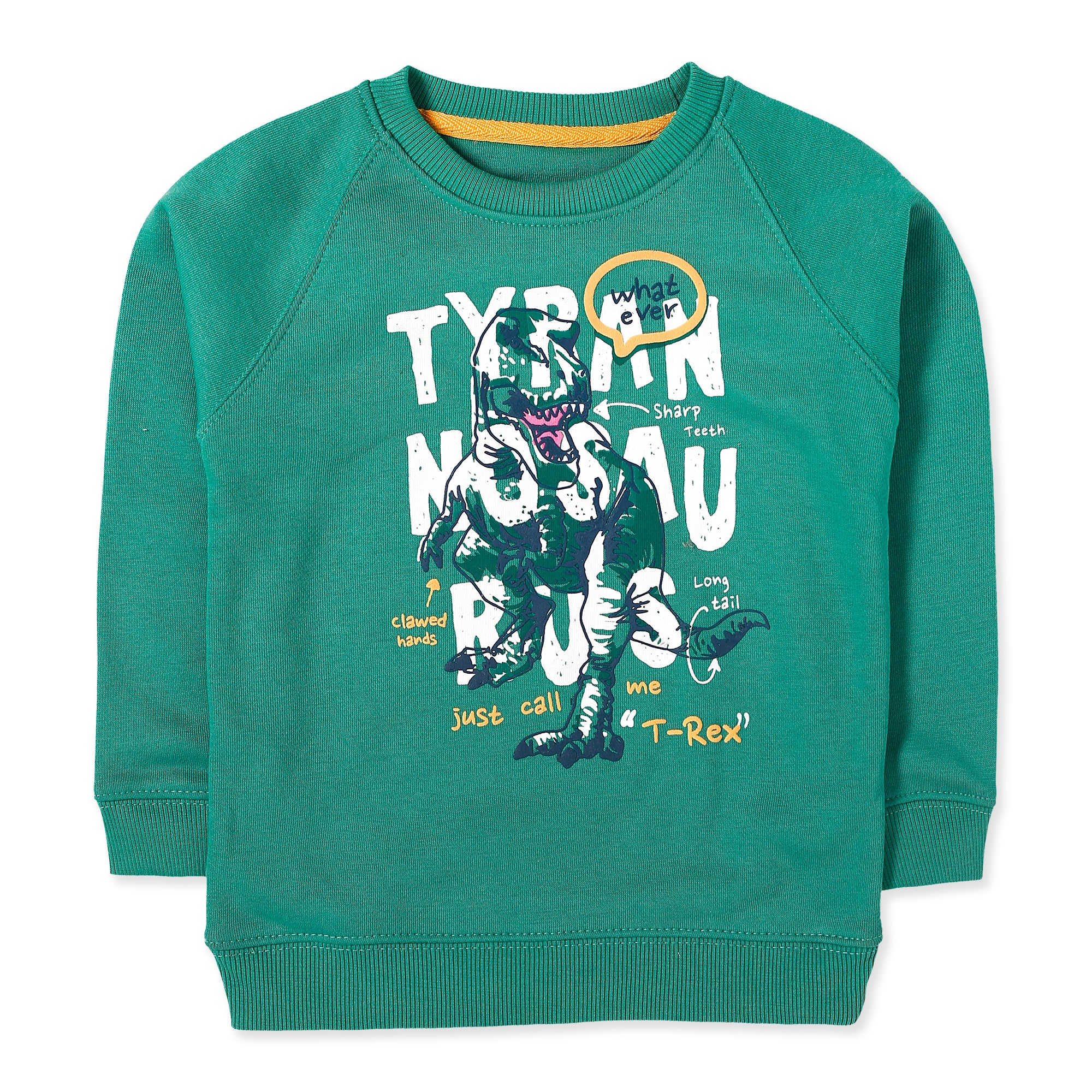 Green Graphic Sweatshirt