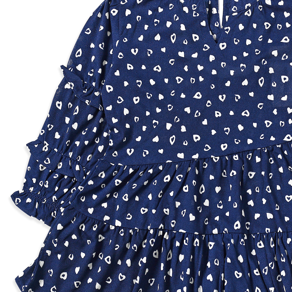 Navy Dotted Frock
