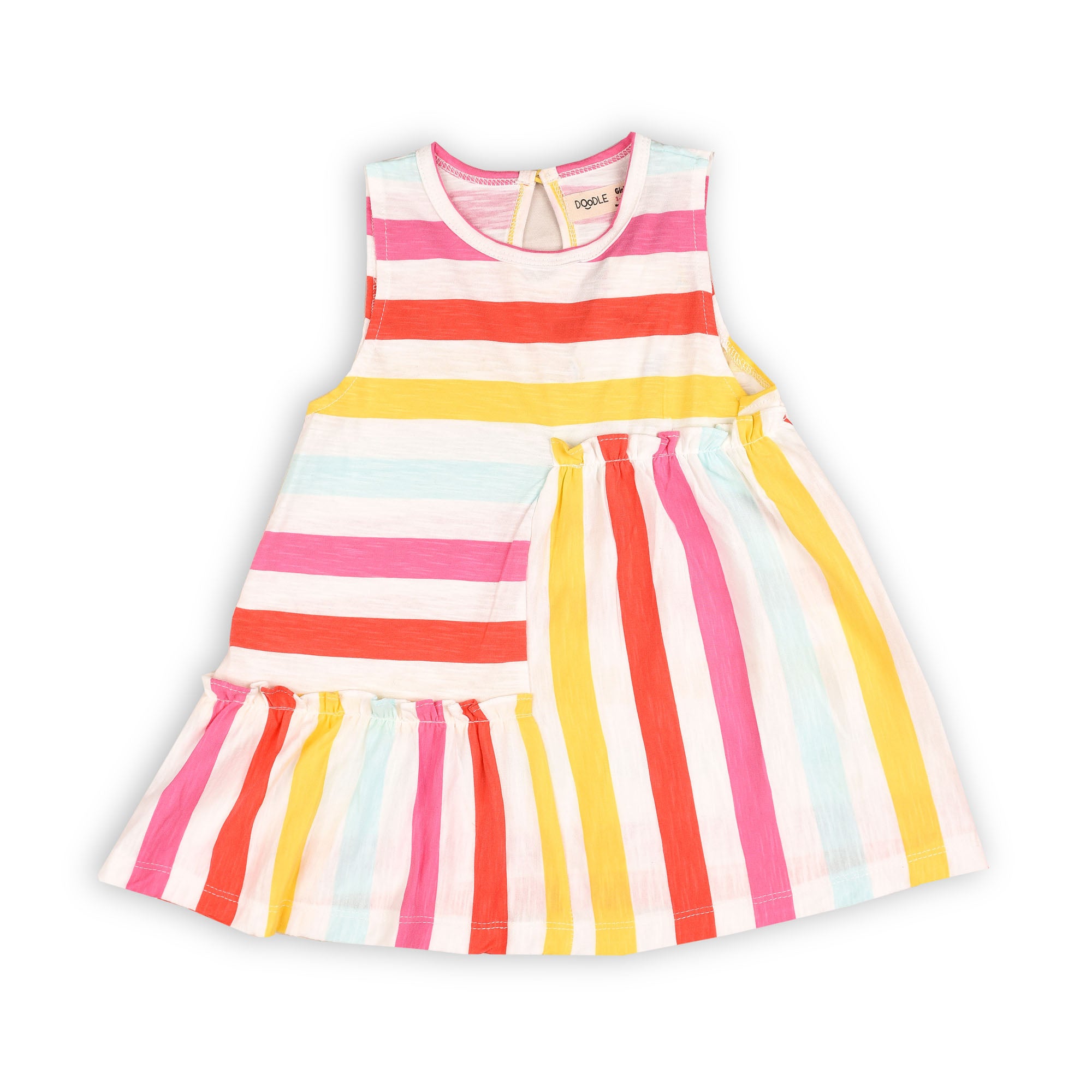 Colorful Stripes Frock