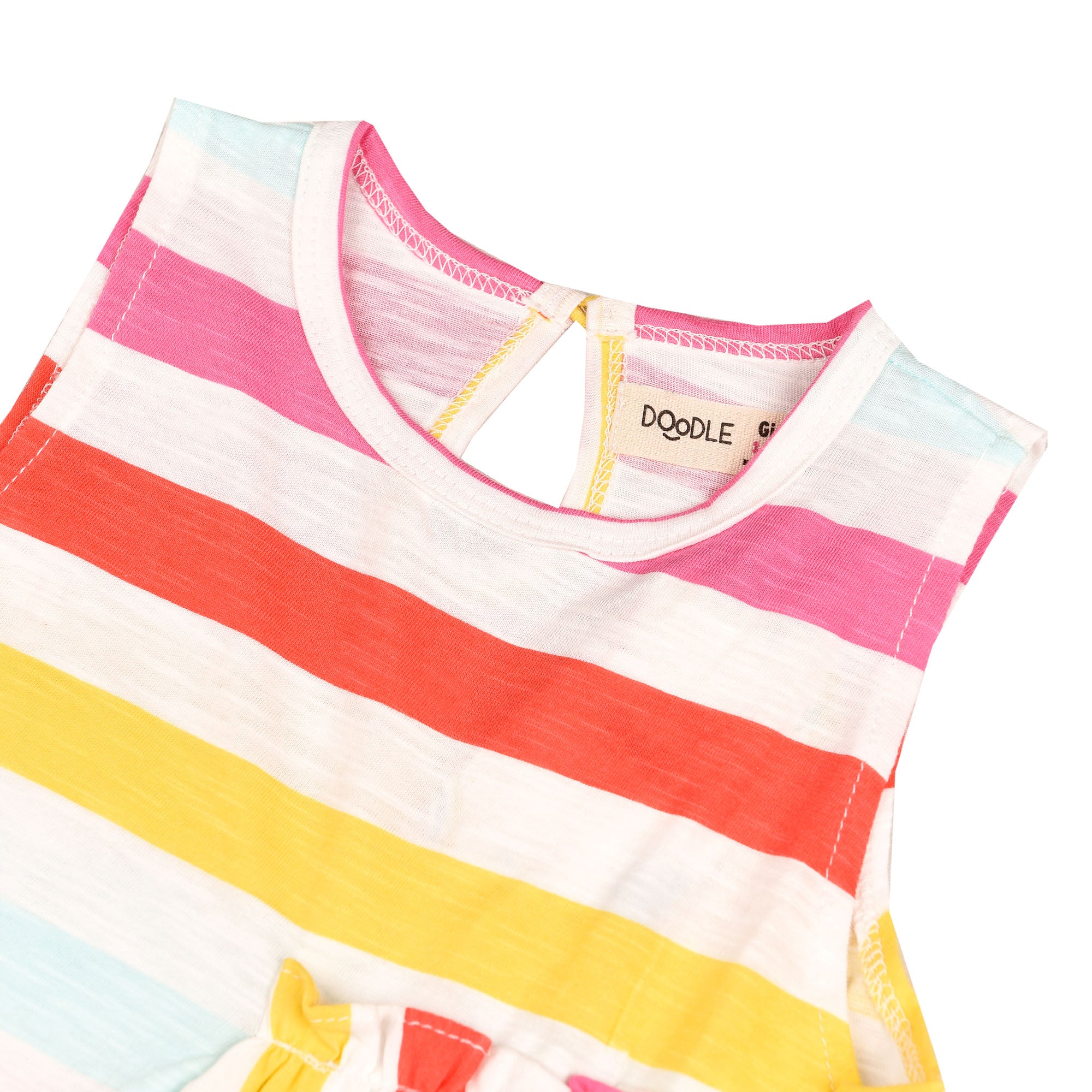 Colorful Stripes Frock