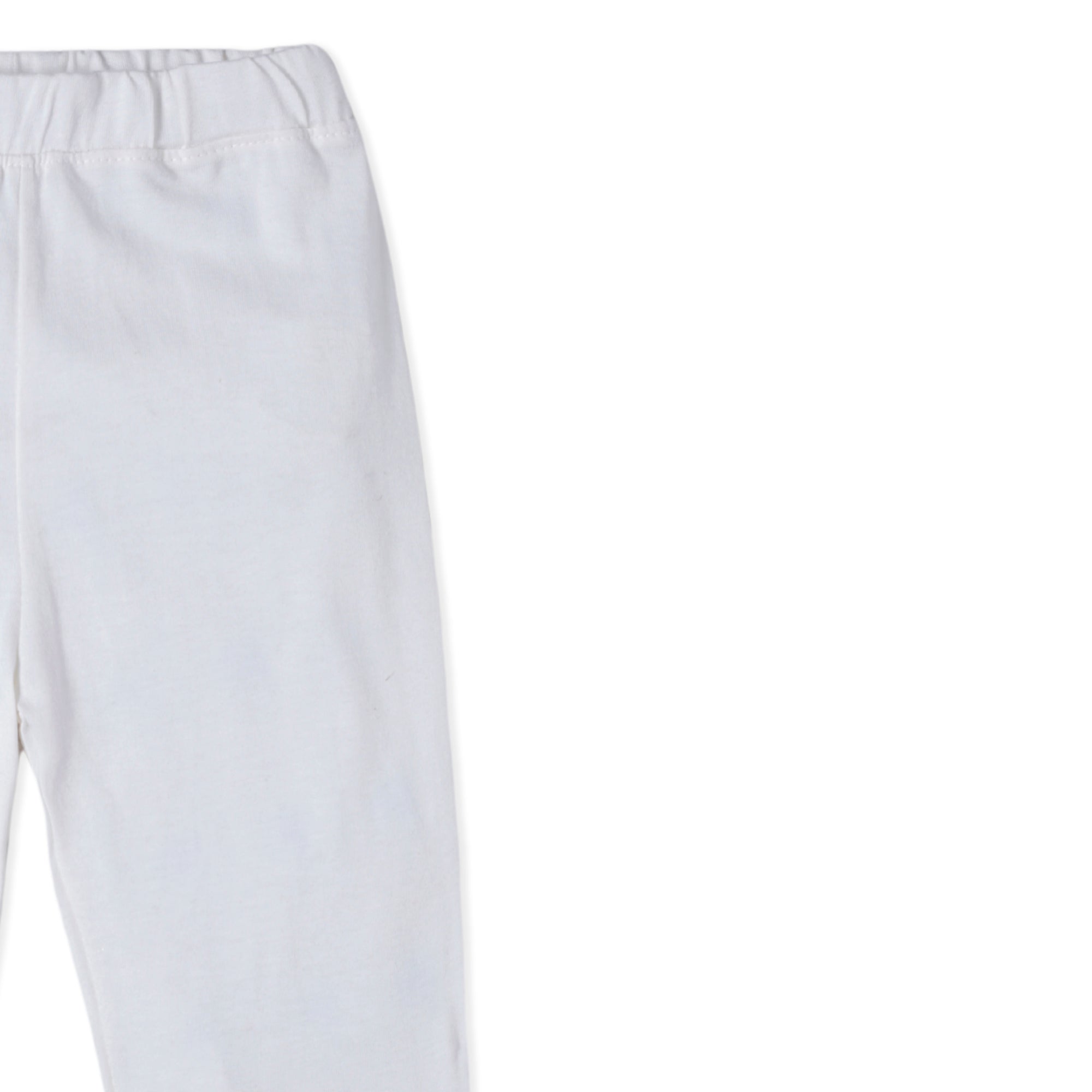 Classic White Cotton Pants