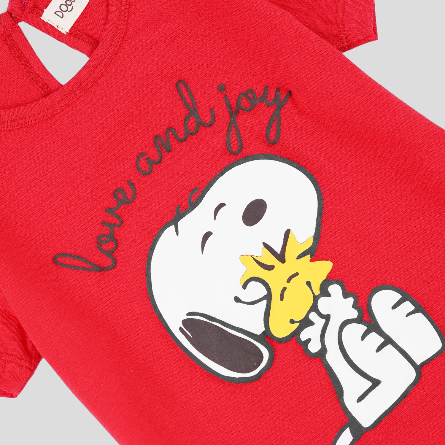 Red Snoopy Graphic Tee