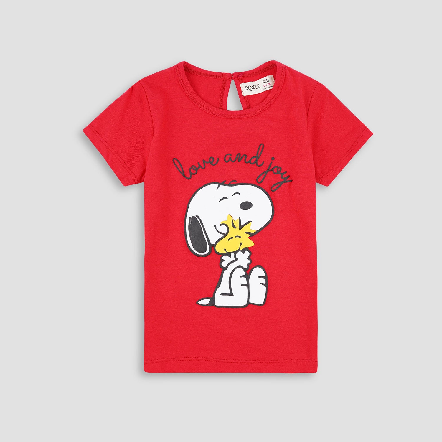 Red Snoopy Graphic Tee