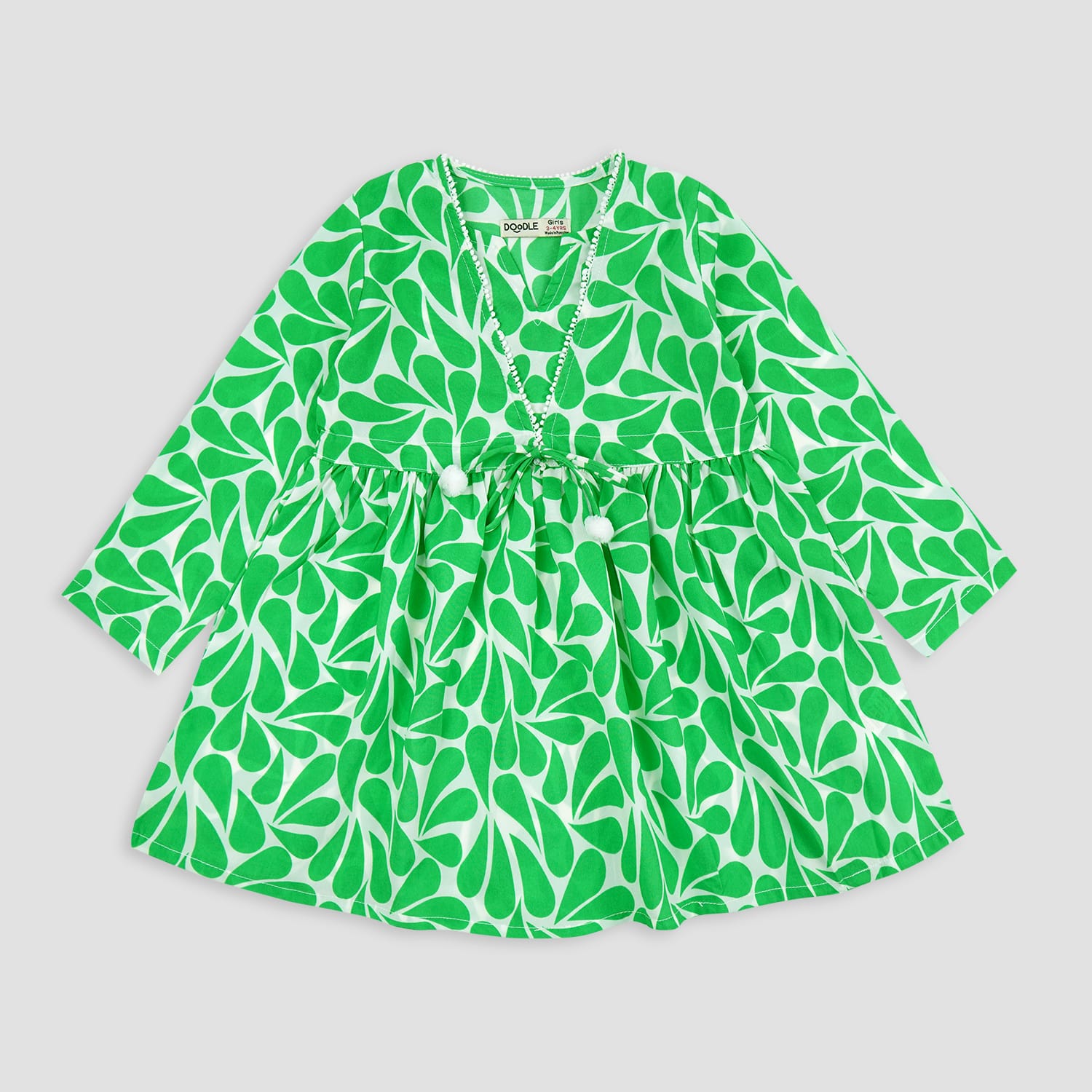 Green Tunic Fashion Top