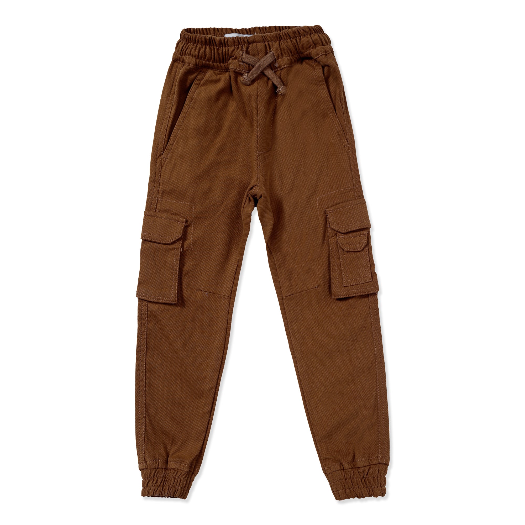 Khaki Boy'S Cargo Trouser