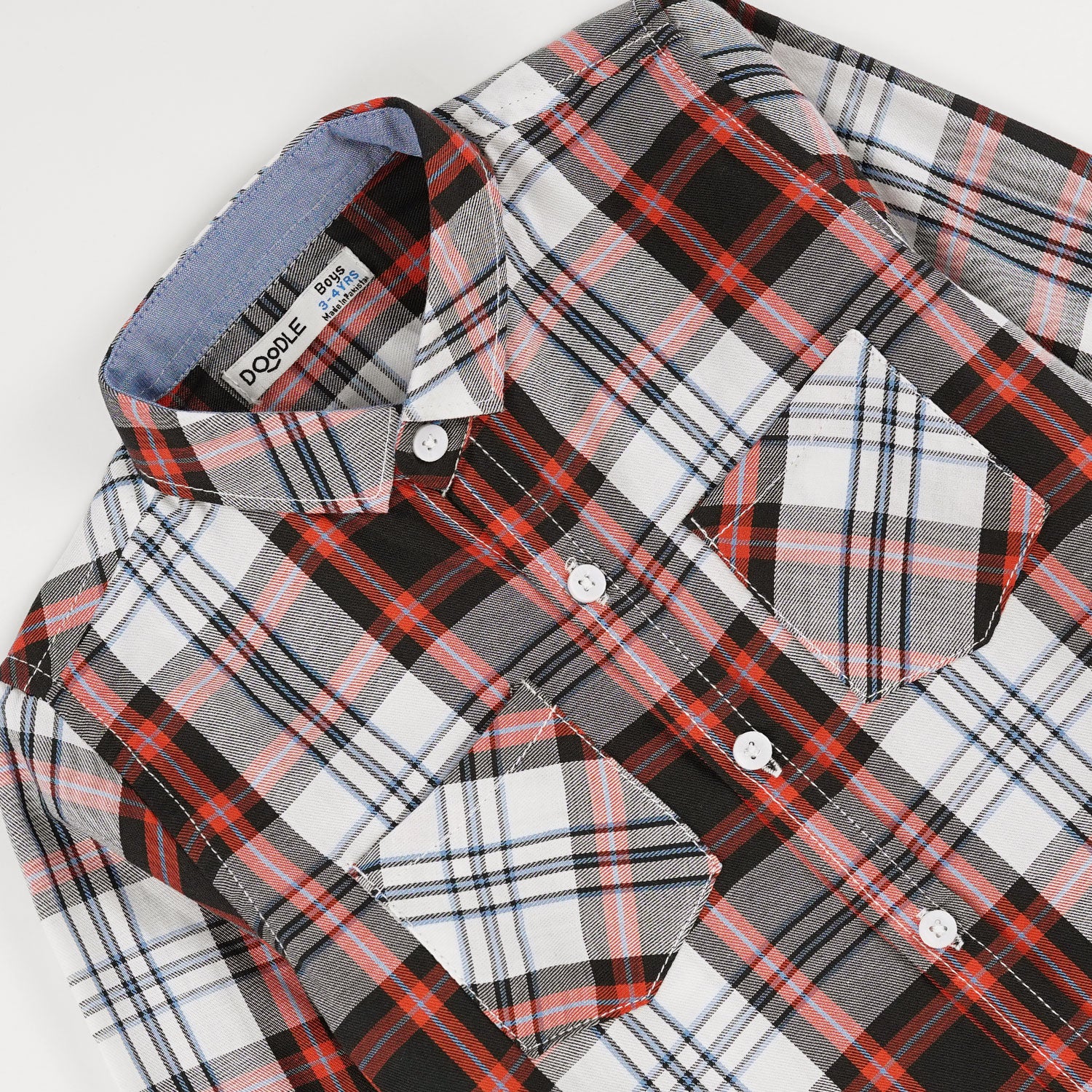 Double Pocket Check Shirt