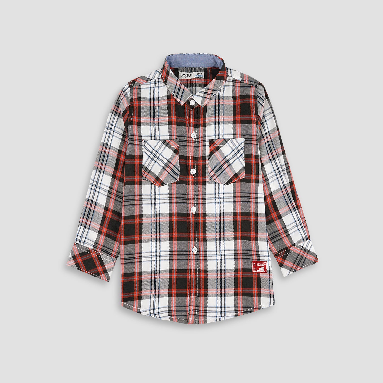 Double Pocket Check Shirt