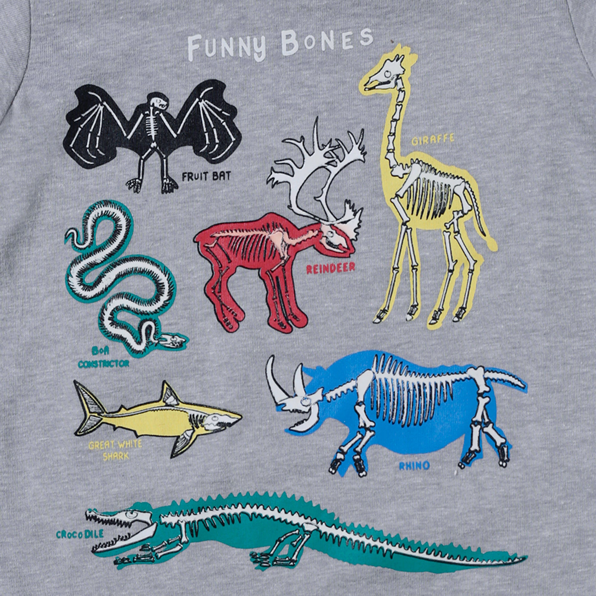 Funny Bones Animal Skeleton T-Shirt
