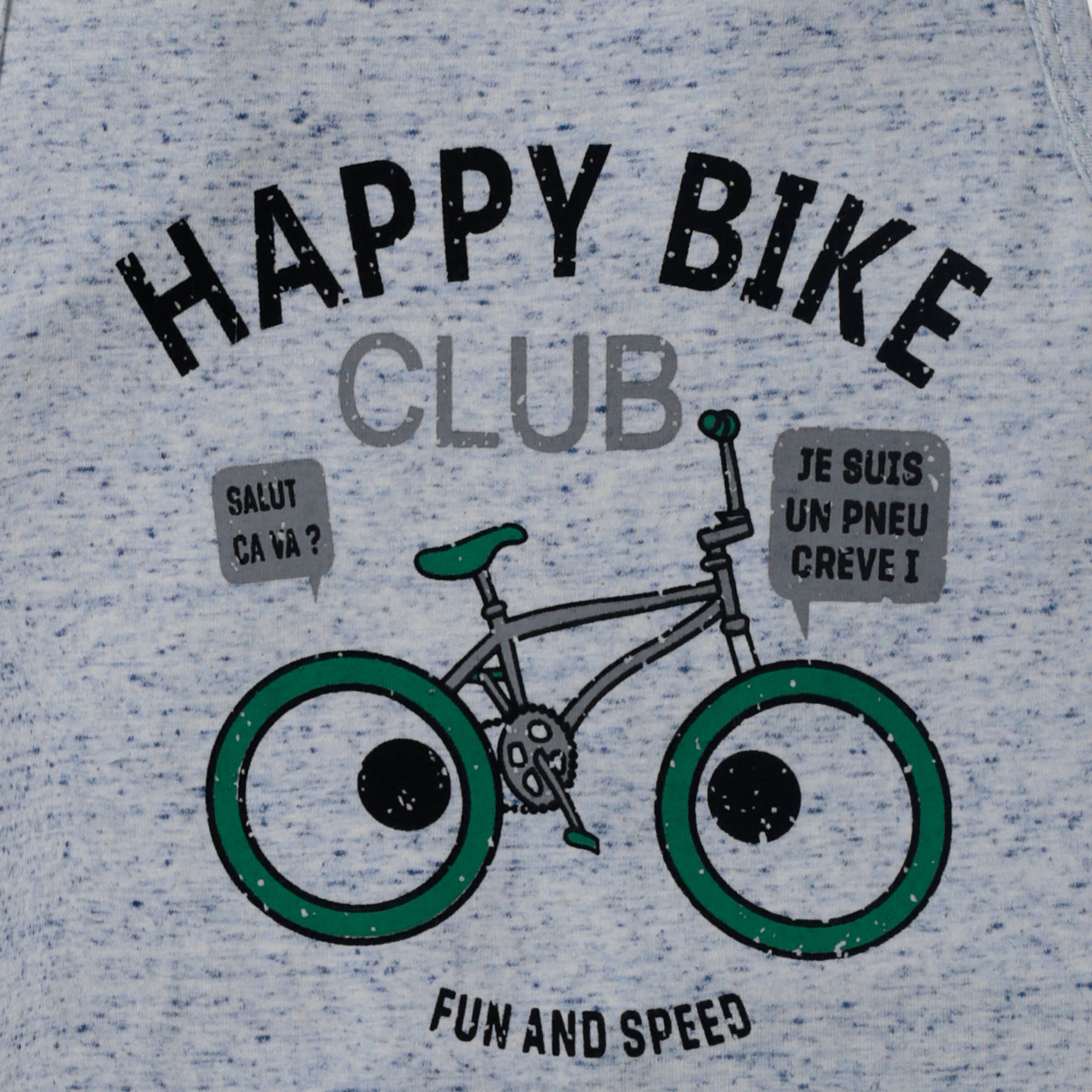 BOYS HAPPY RIDE GRAPHIC SLEEVELESS VEST-005085-SML