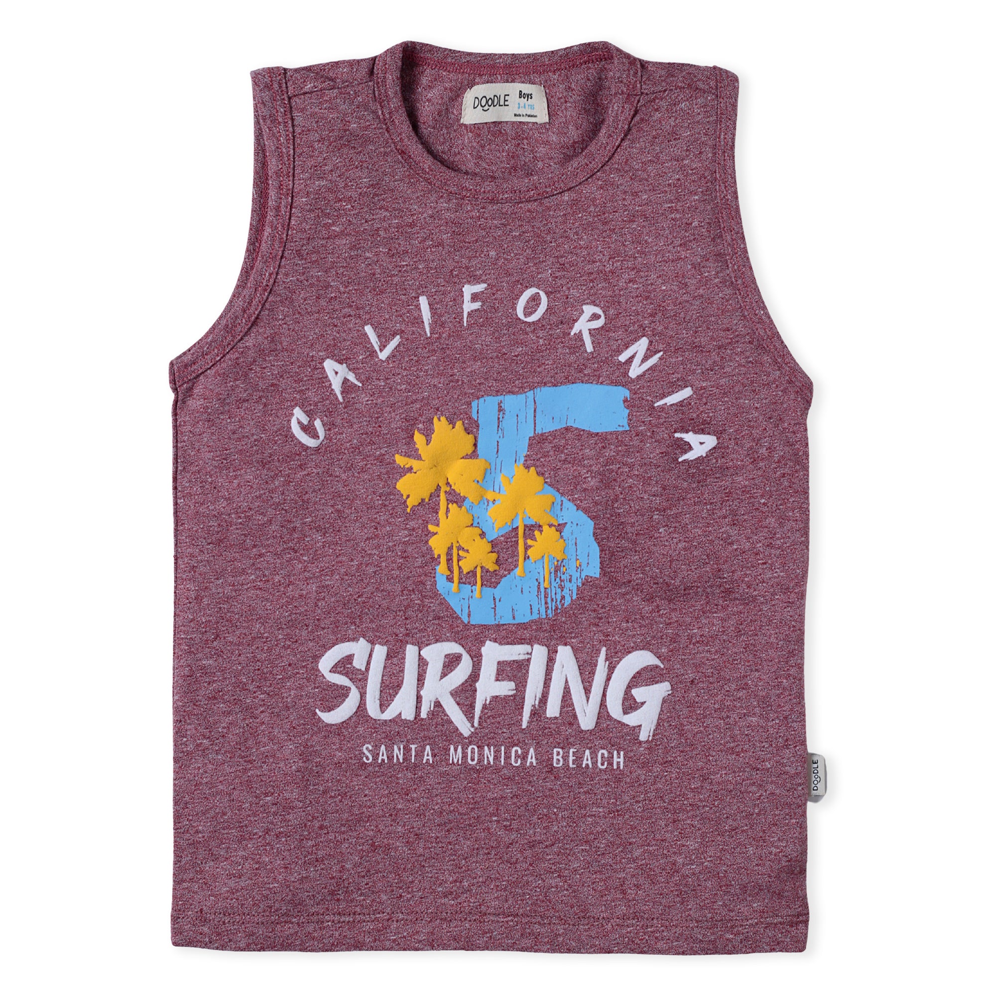 California Surfing Sleeveless Tee