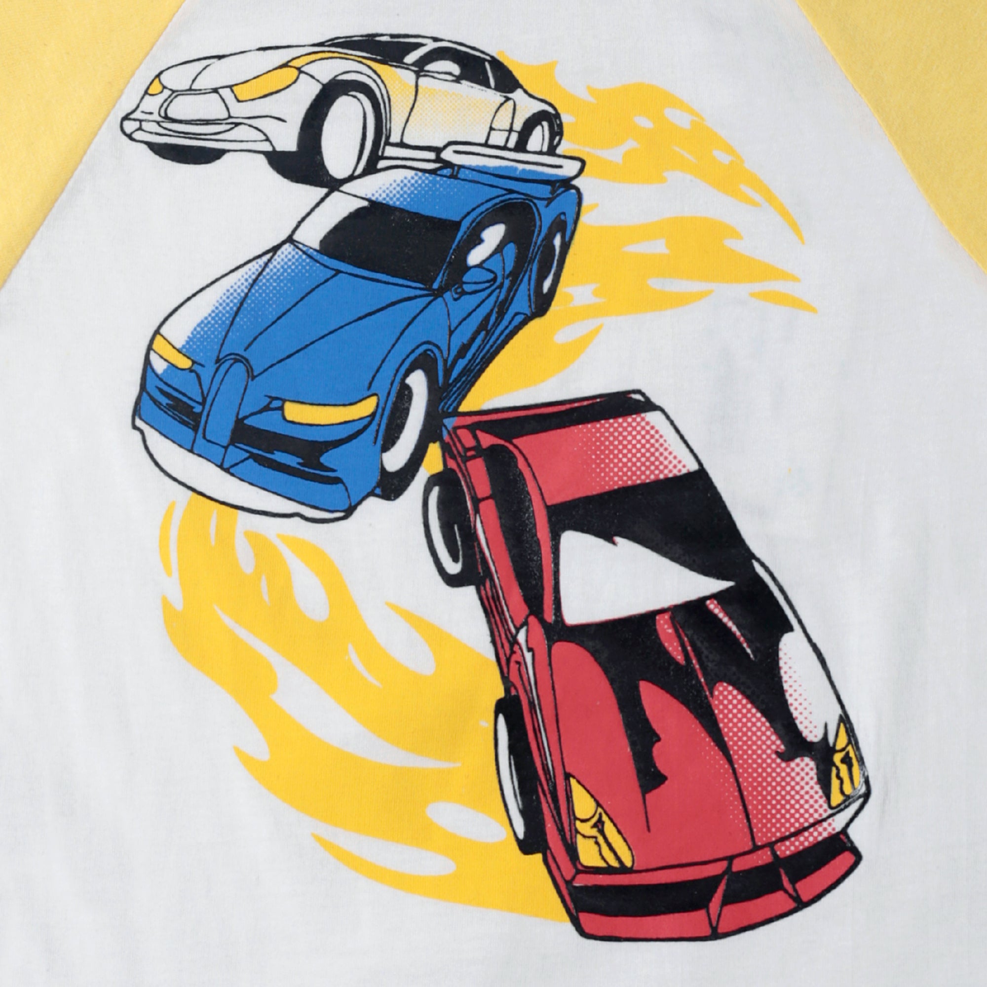 Yellow Racer Tee