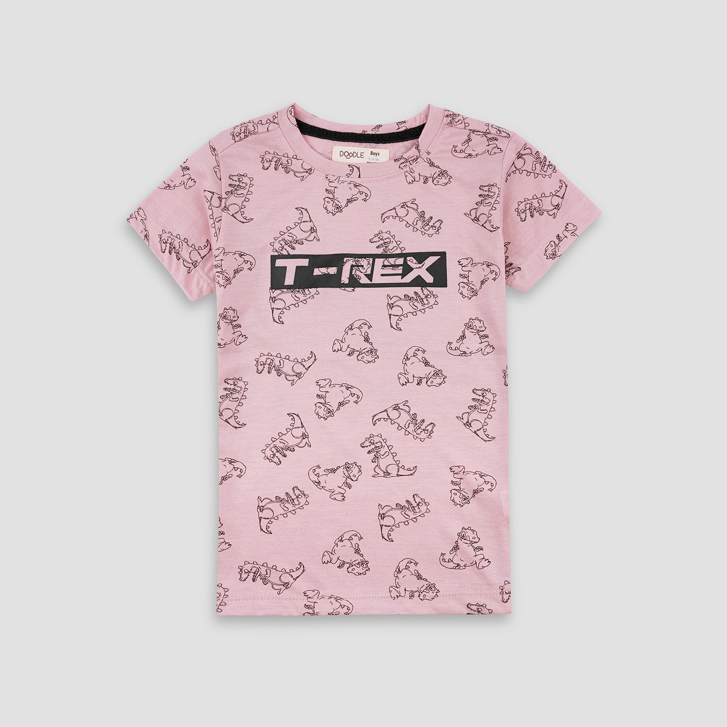 Dino Printed Graphic Tee