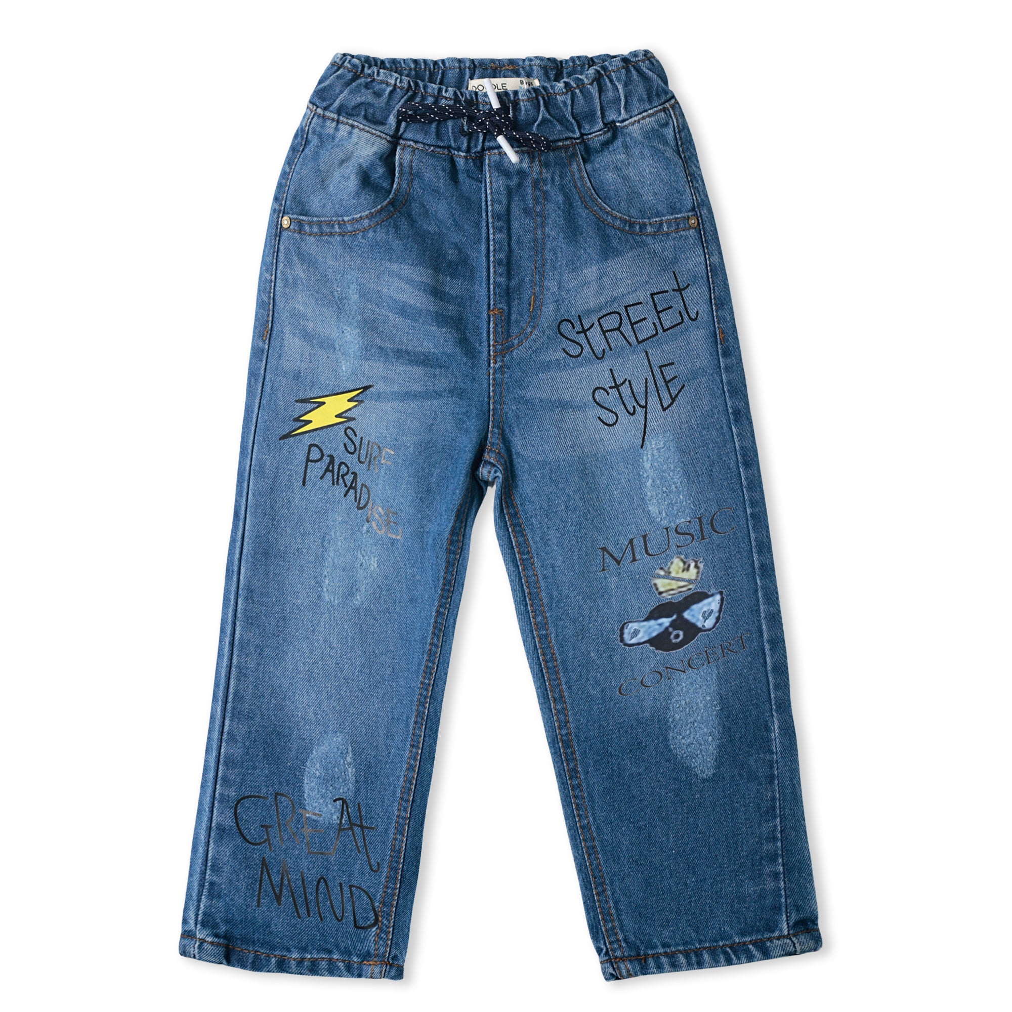 Street Art Denim Jeans