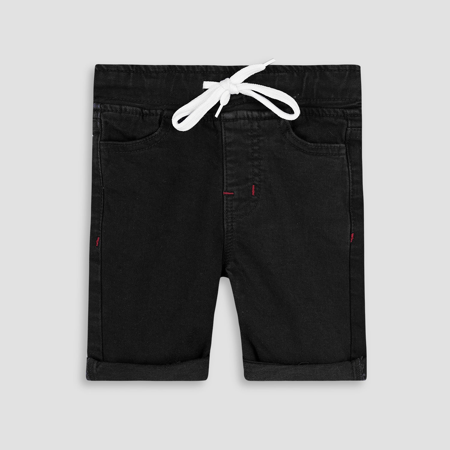 Black Denim Short