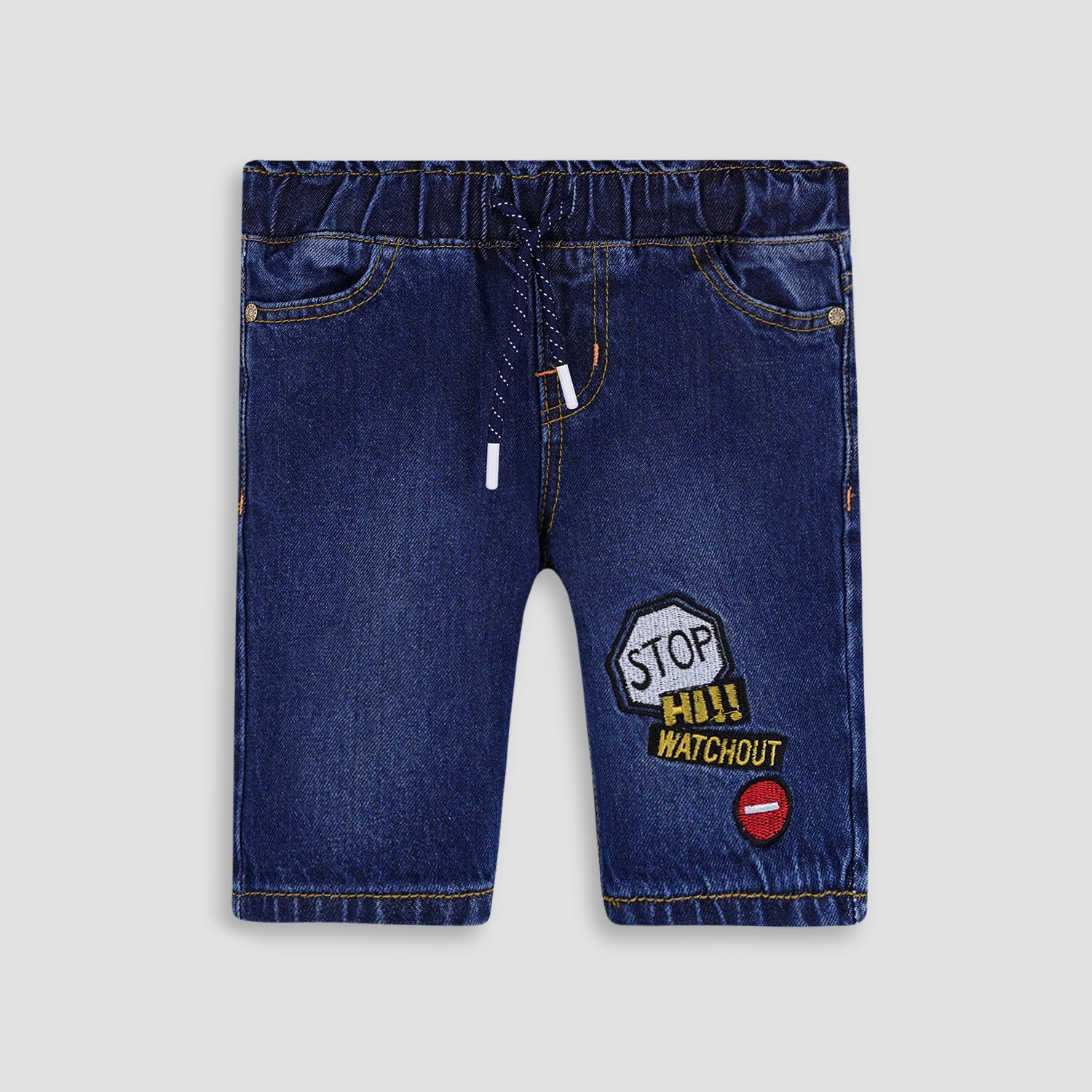 Denim Stop Hi Watchout Short