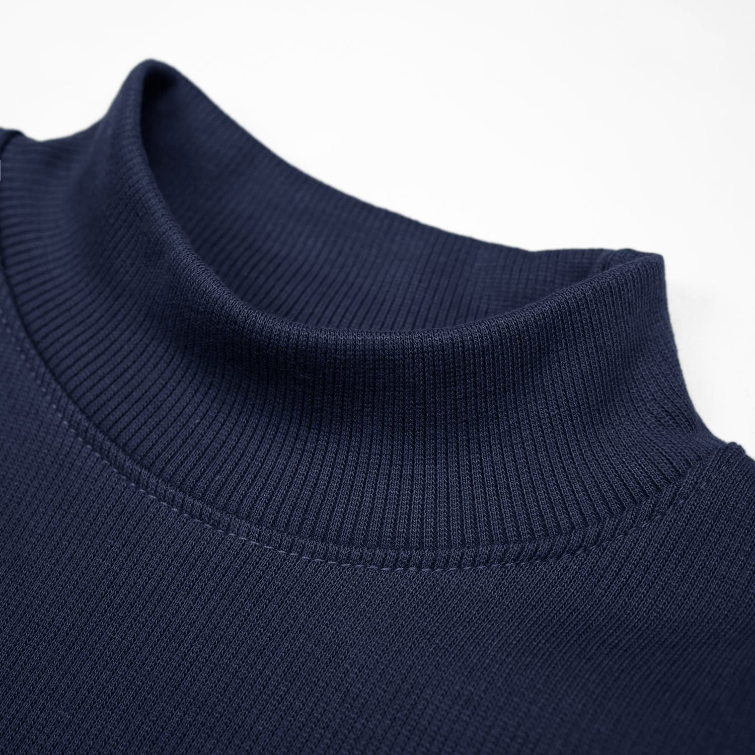 Boys Dark Gray Mock Neck