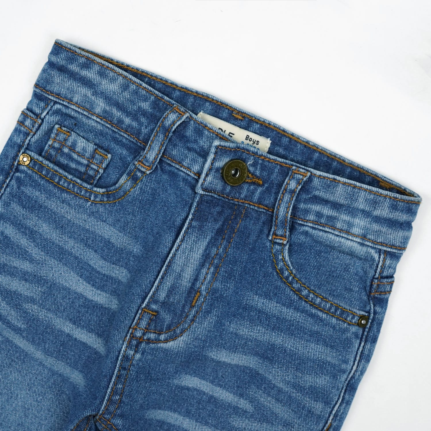 Boys Blue Basic Jeans