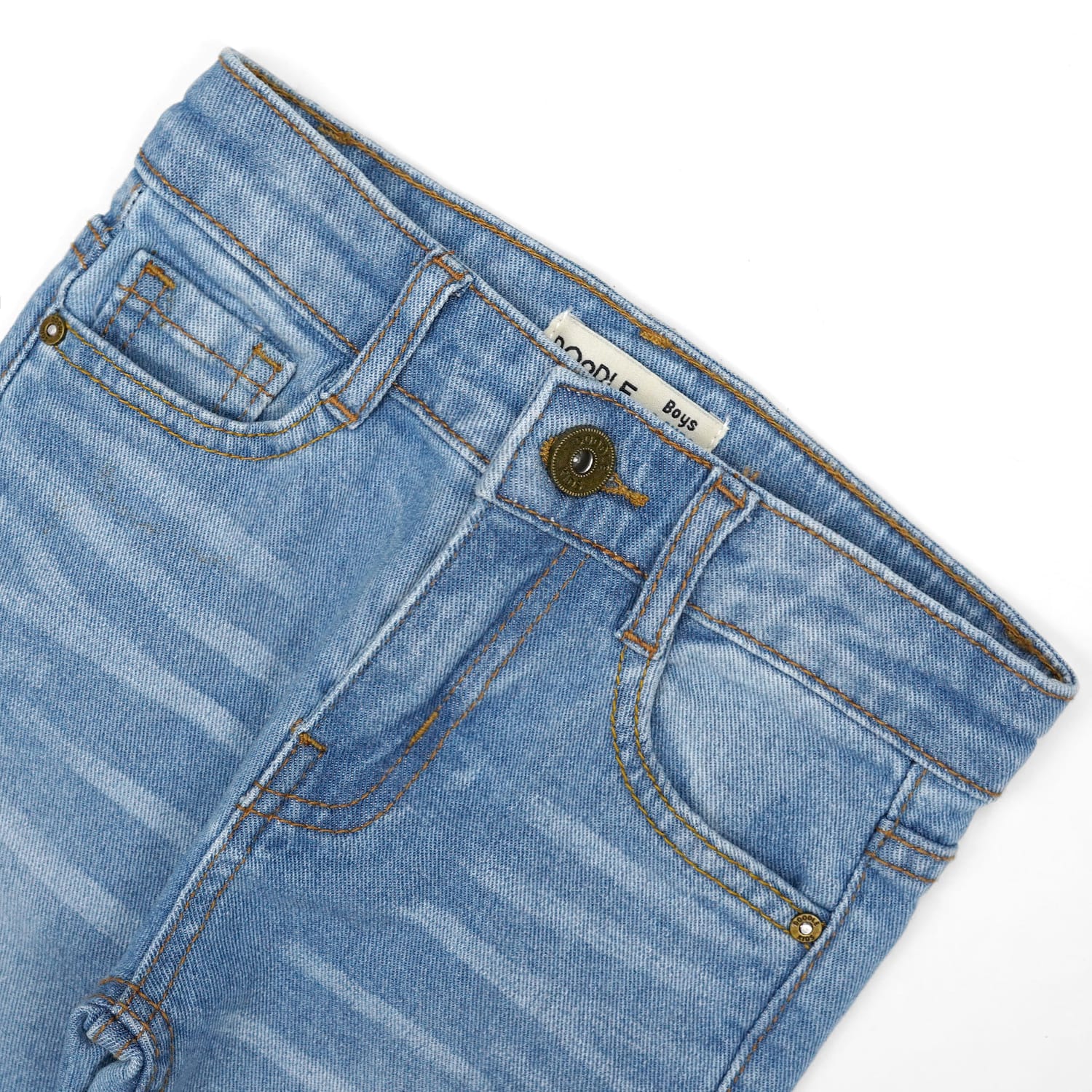 Boys Sky Blue Basic Jeans