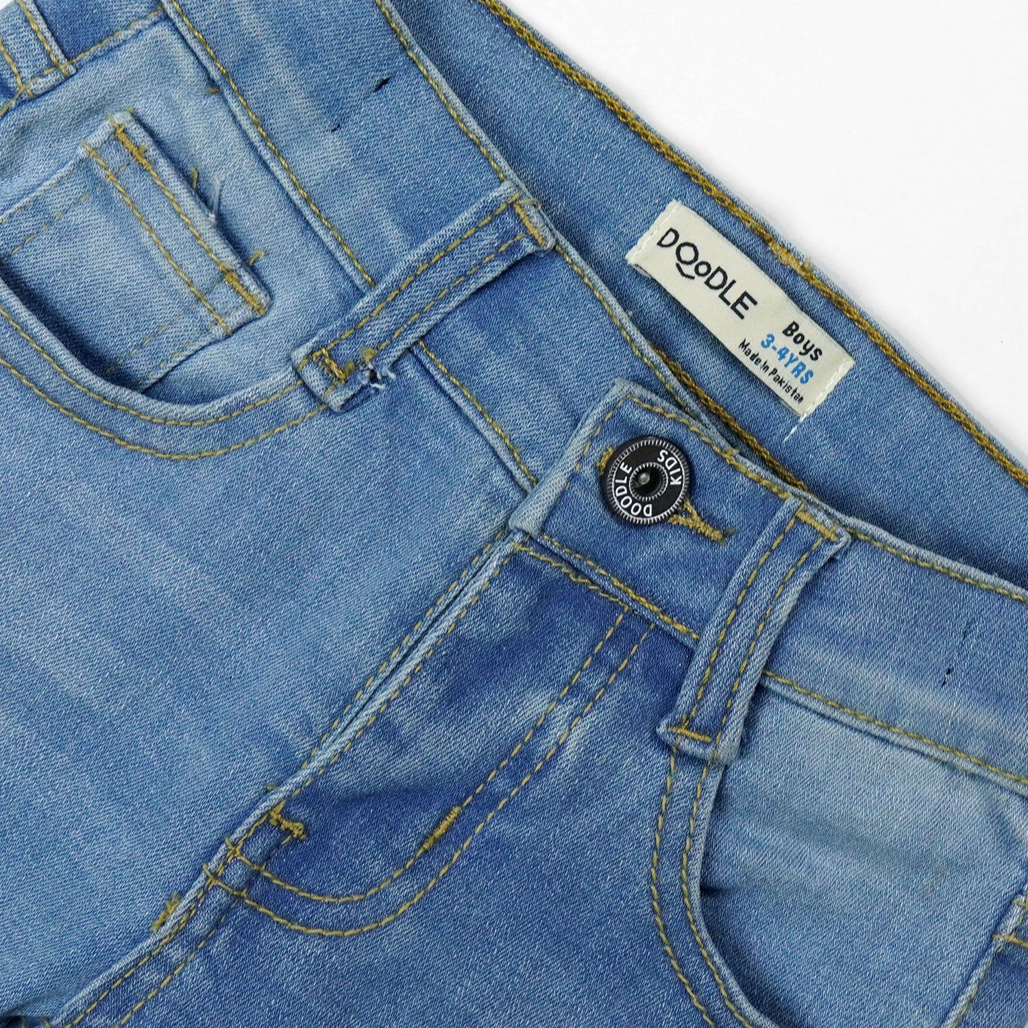 Boys Blue Basic Jeans