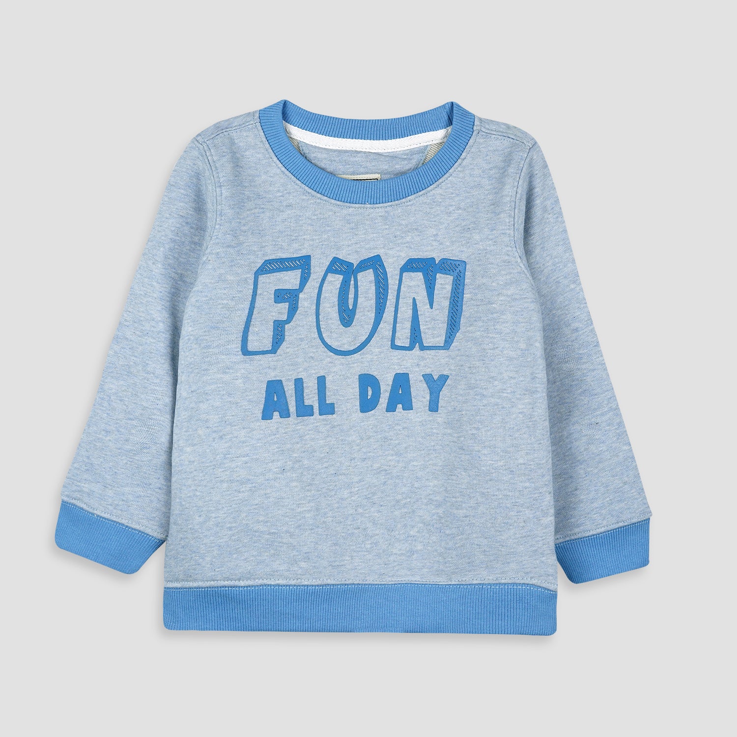 Boys Fun Day Sweat Shirt-005221-Obl