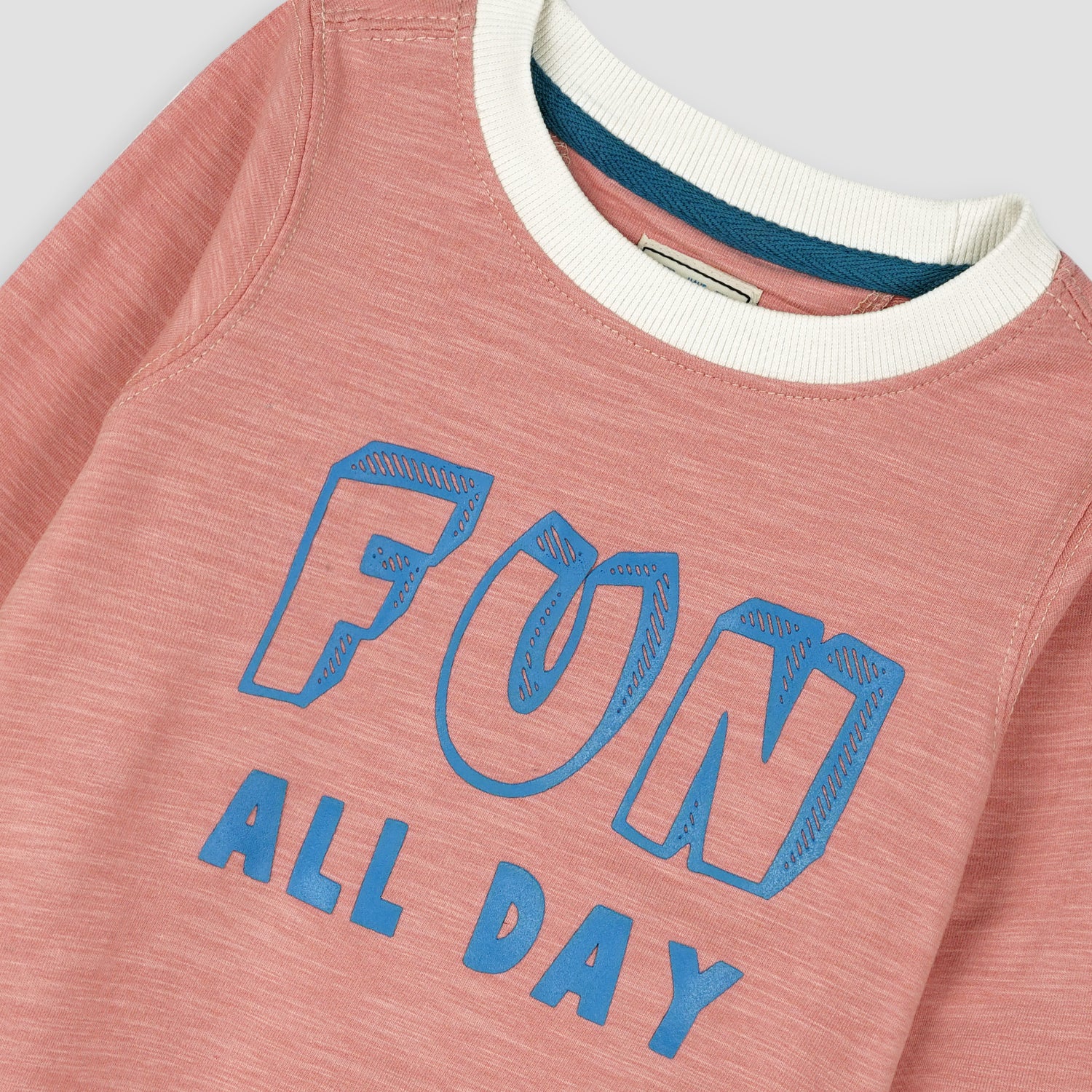 Boys Fun Day Sweat Shirt-005221-Pnk