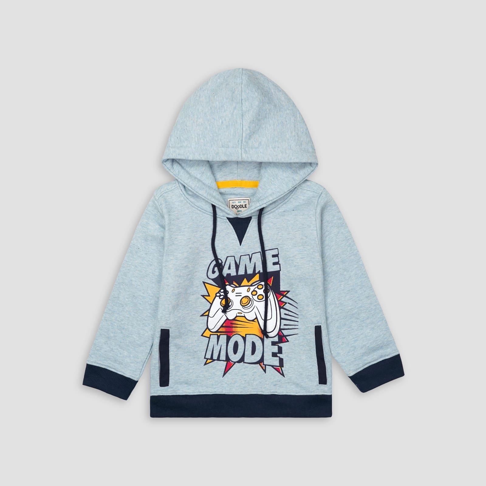 BOYS GAME MOOD GRAPHIC HOODIE-005261-SEG