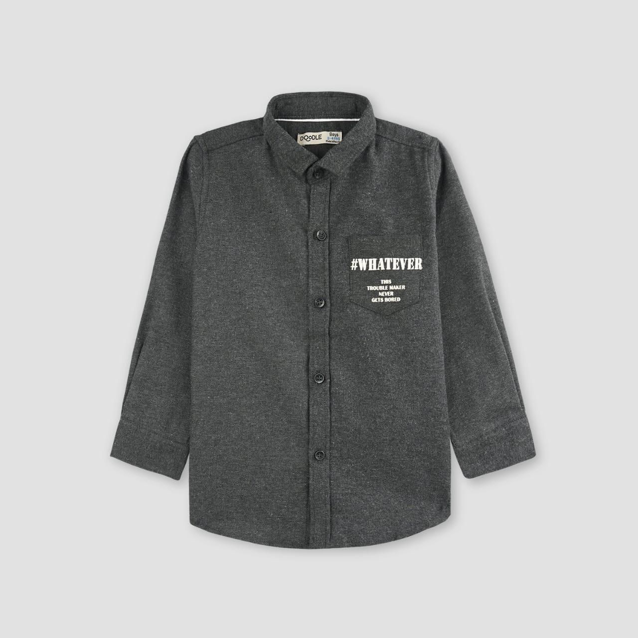 Charcoal Casual Shirt