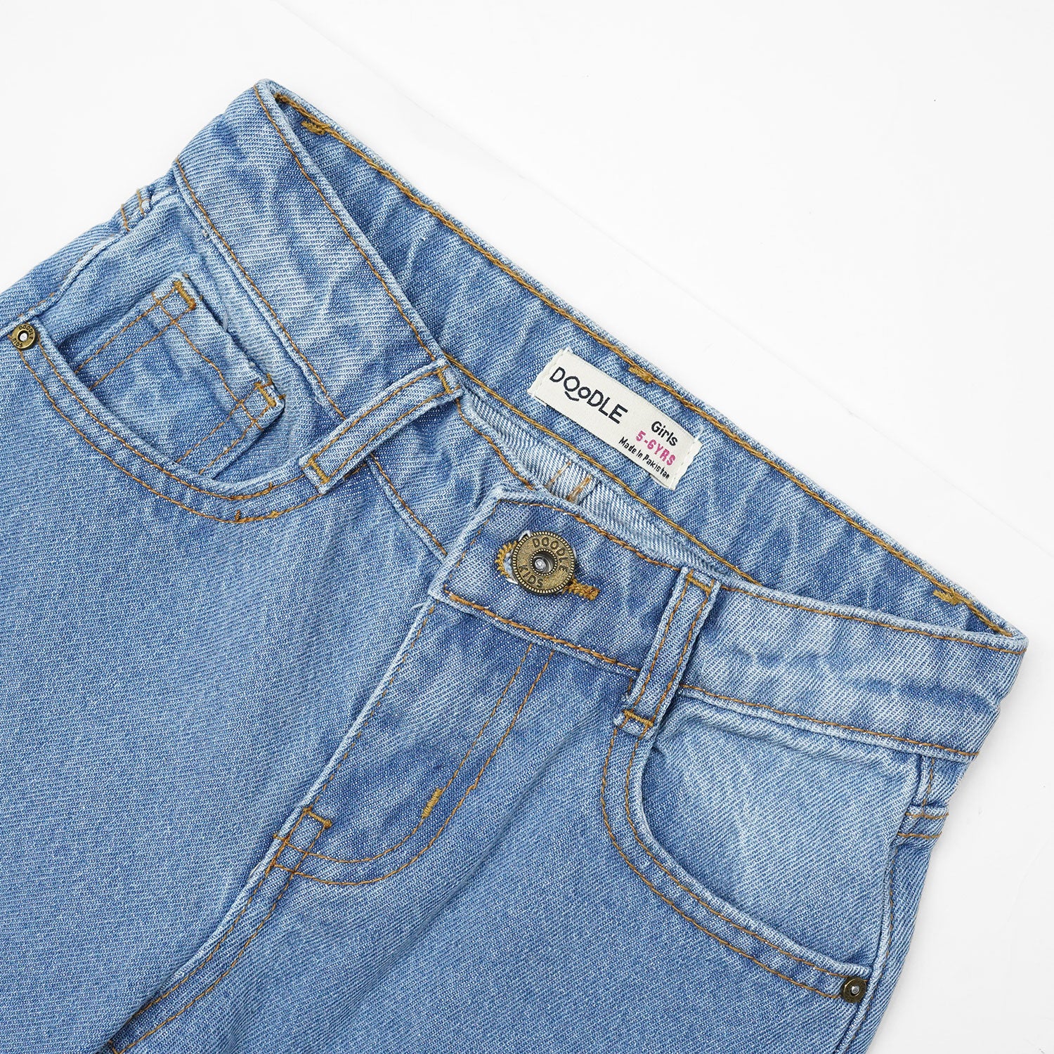 Girls Bell Bottom Jeans