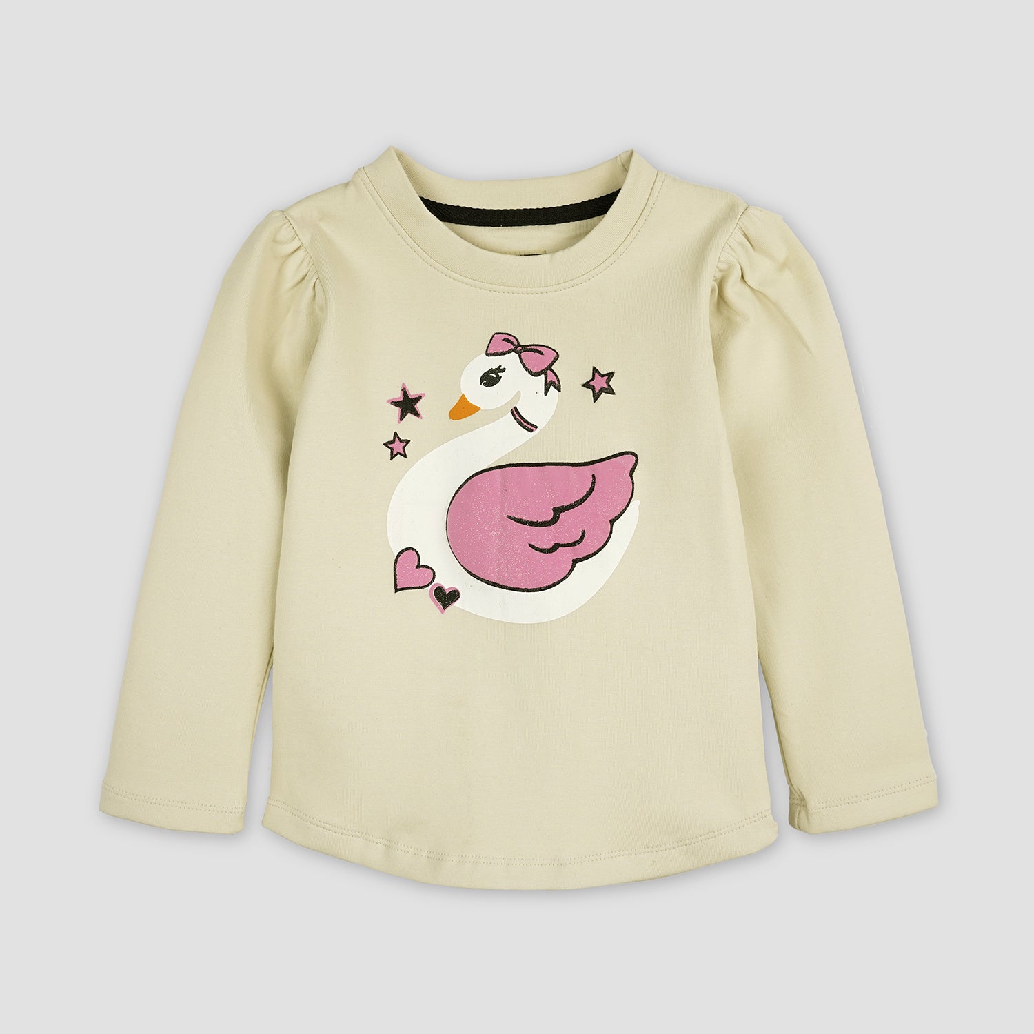 GIRLS DUCK GRAPHIC TEE-006004-OFW