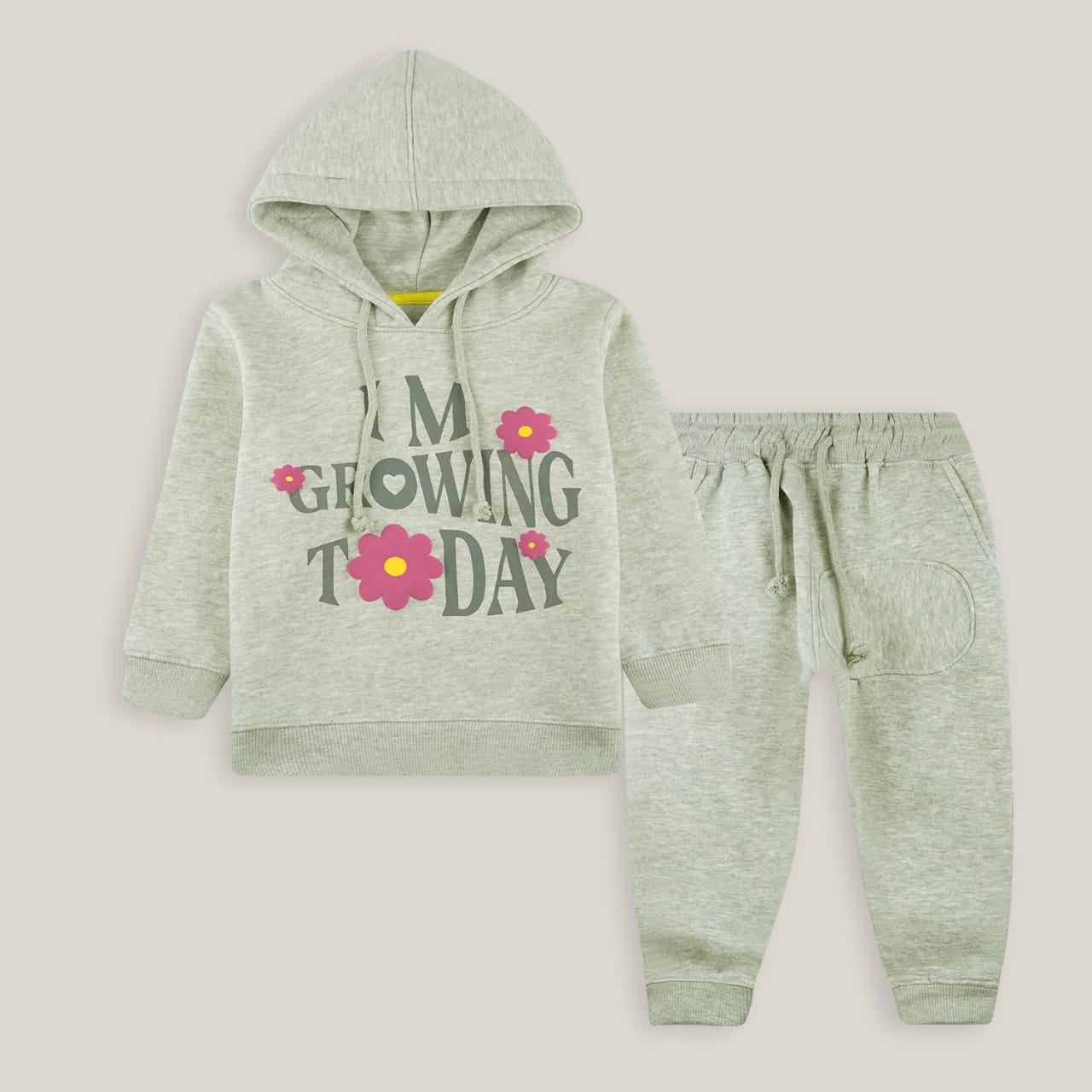 Grey Graphic 2Pc Set