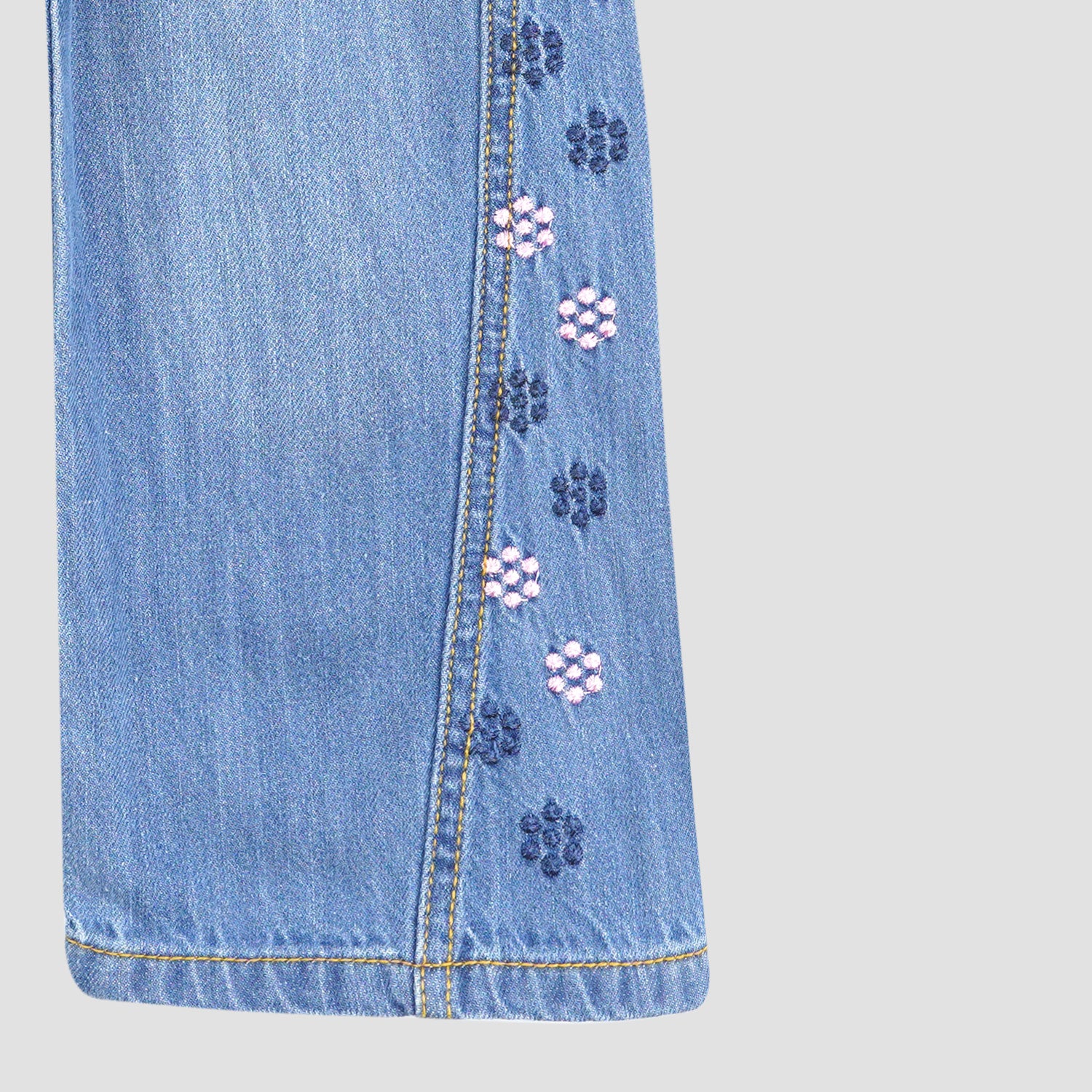 Girls Jeans Fashion Emb-006029-SKB