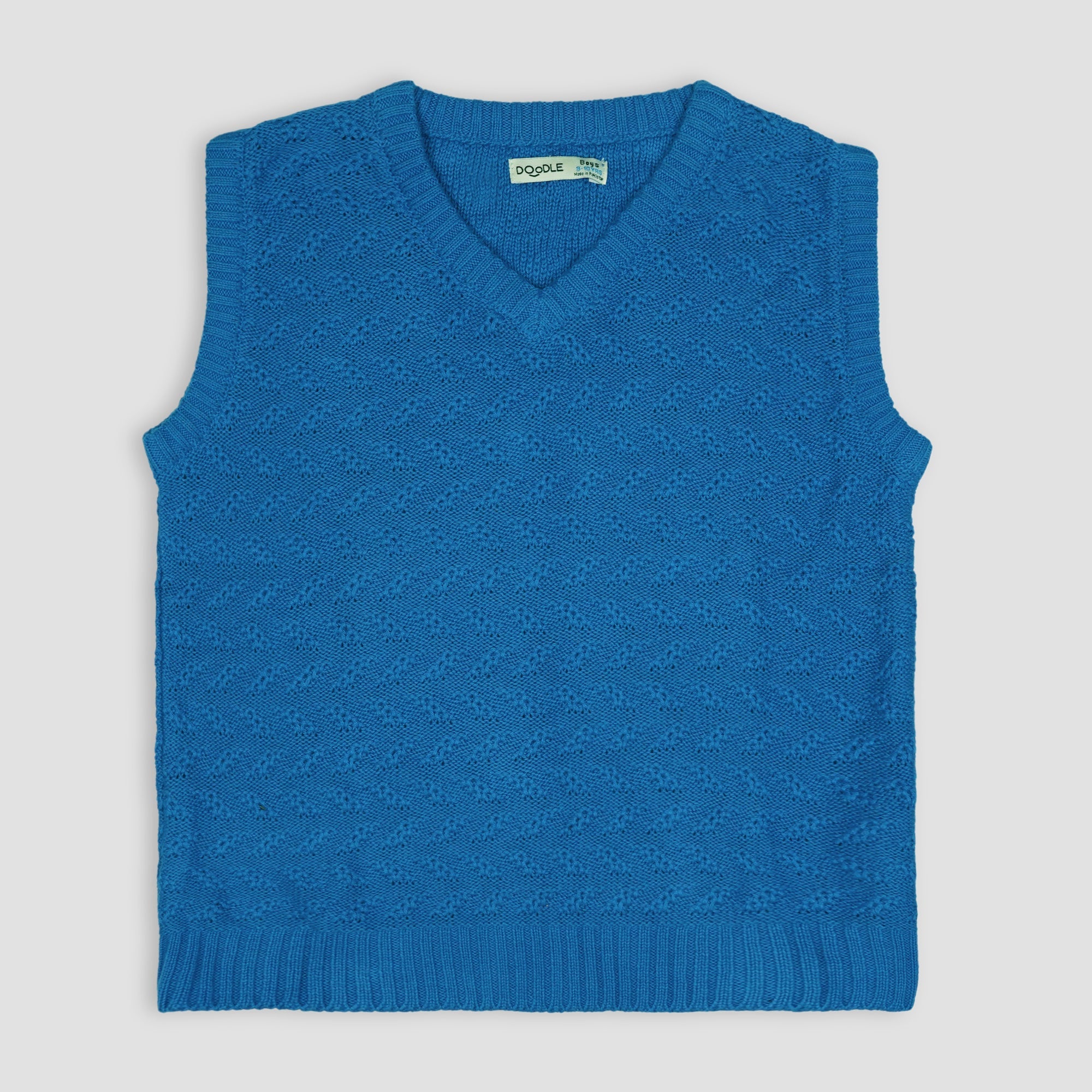 DBST-04-SWEATER JAQUARD SLEEVLESS