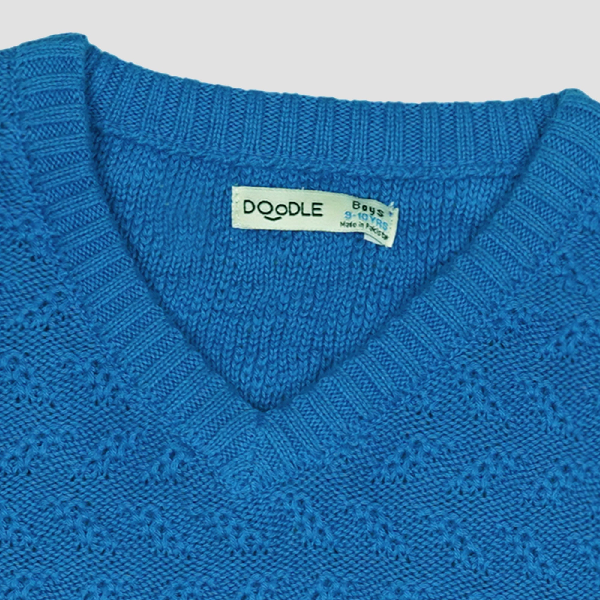 DBST-04-SWEATER JAQUARD SLEEVLESS