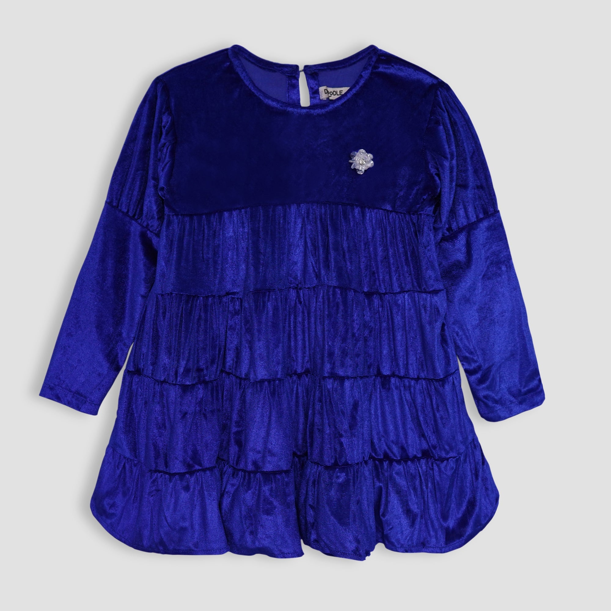 WTG-001-VELVET PANEL FROCK