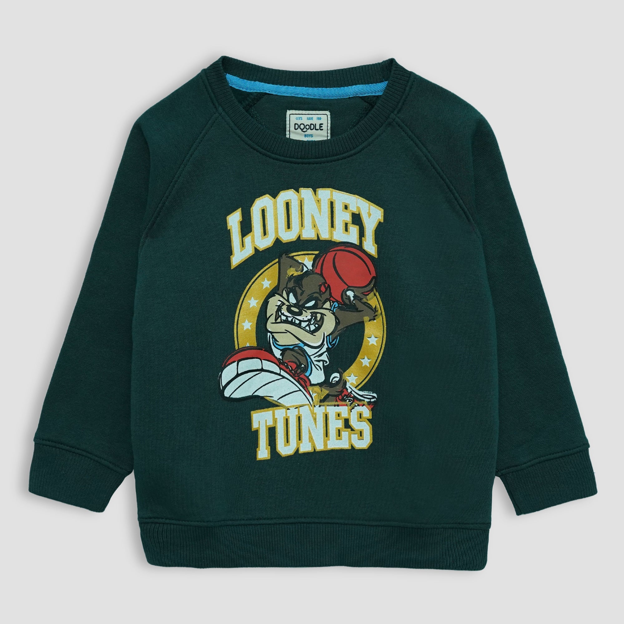 TBSS-03-RAGLAN SLEEVE LOONEY TUNES SWEAT SHIRT