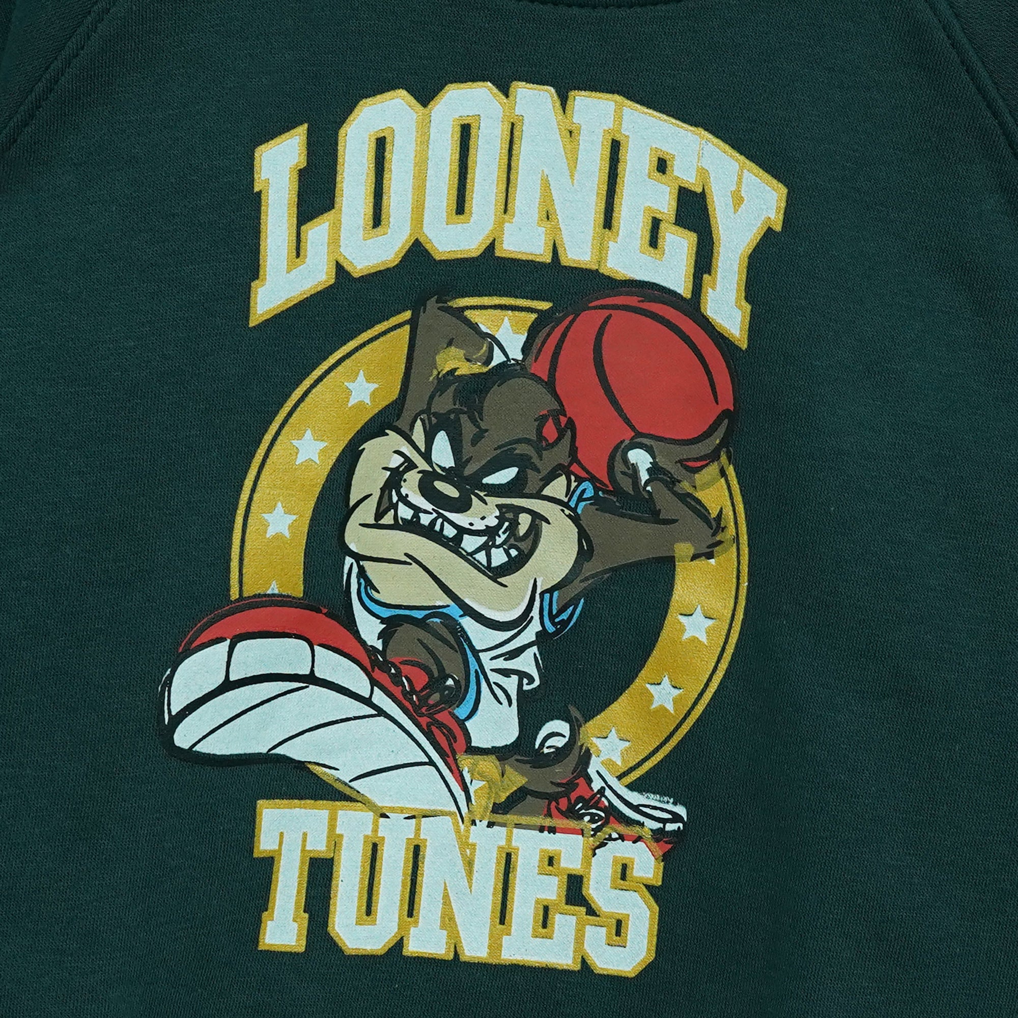 TBSS-03-RAGLAN SLEEVE LOONEY TUNES SWEAT SHIRT