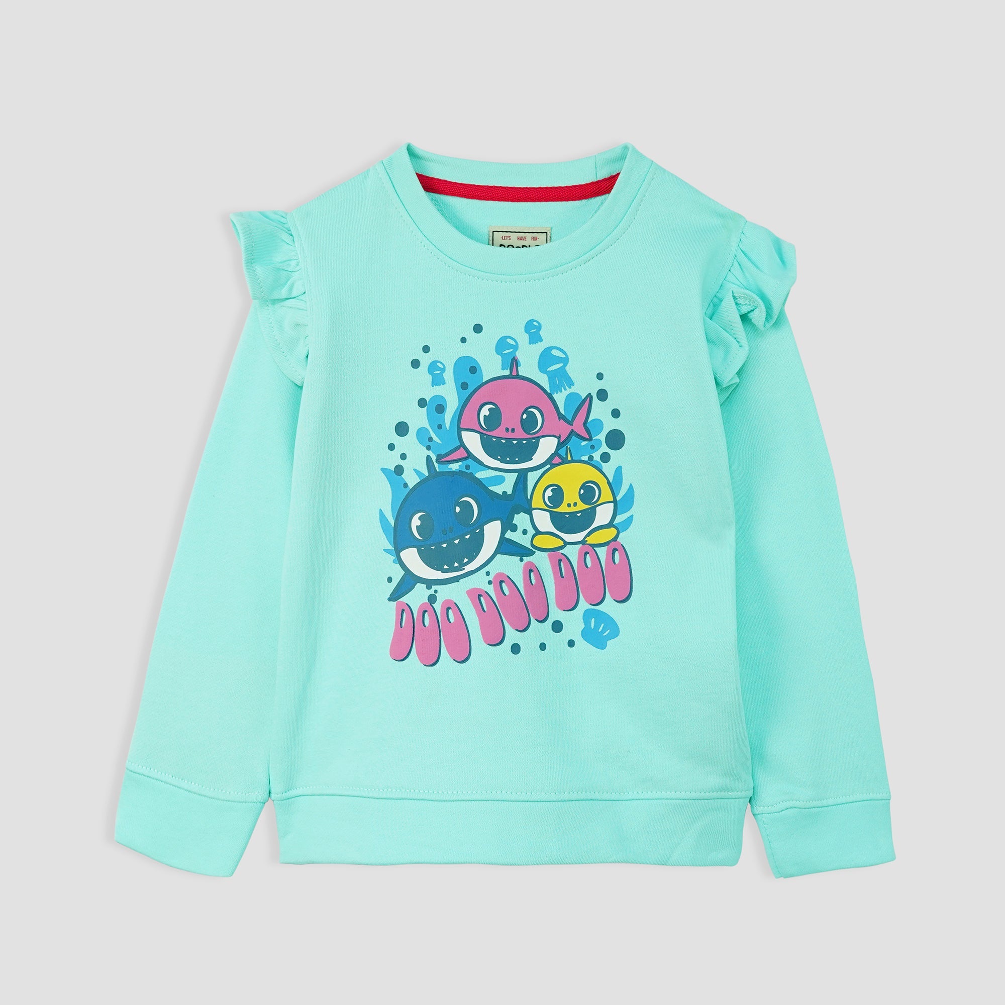 FISH  GRAPHIC SWEAT SHIRT