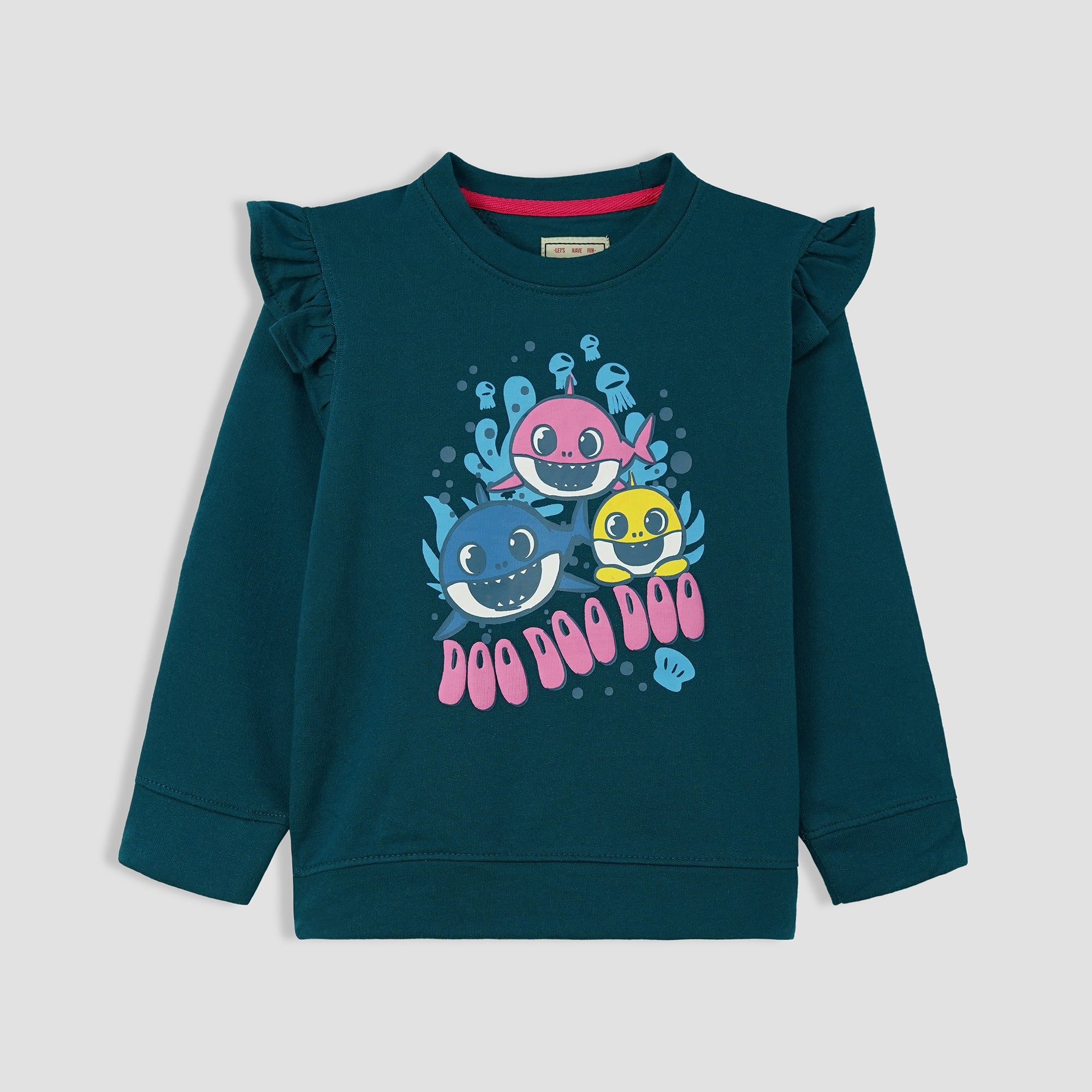 FISH  GRAPHIC SWEAT SHIRT