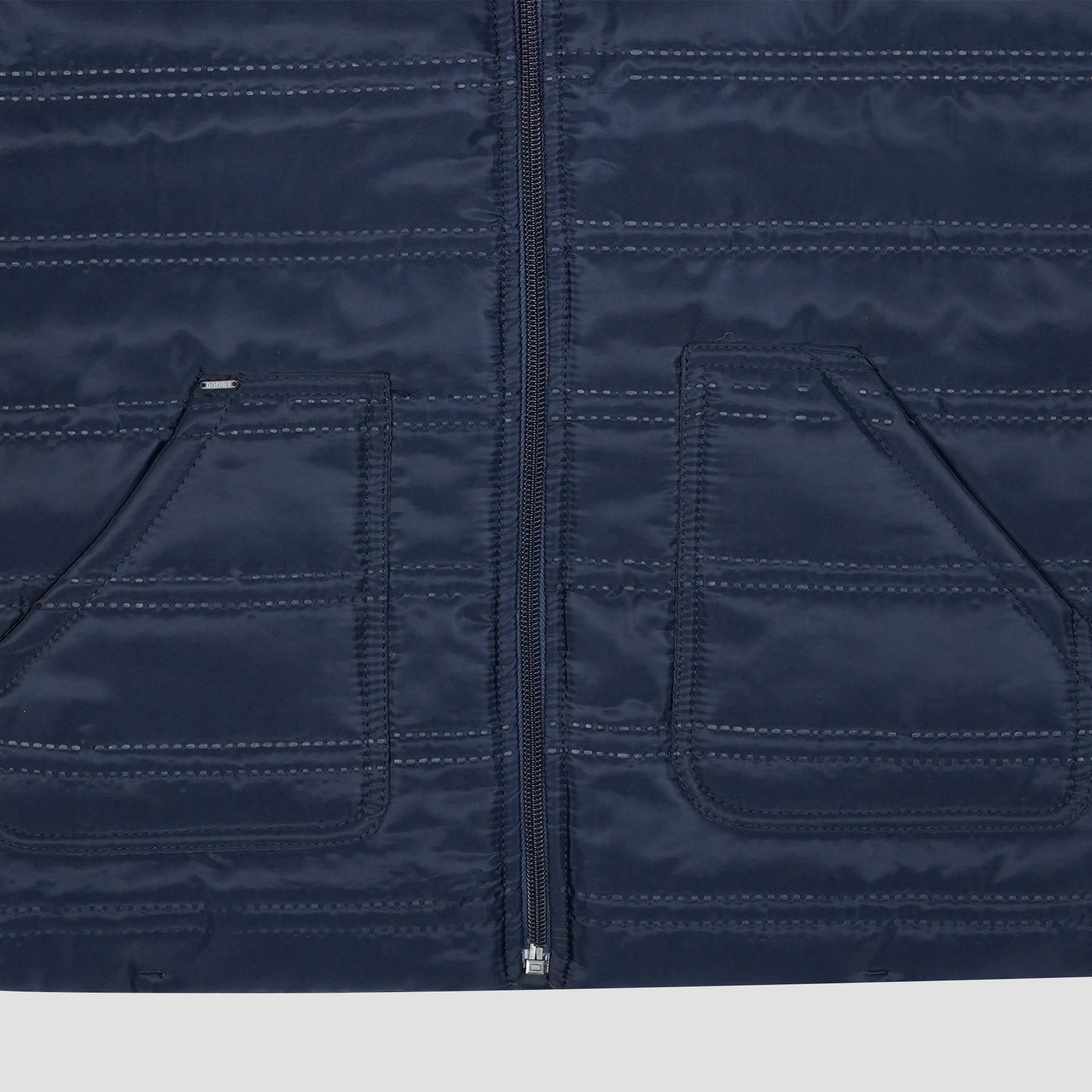 DGJ-04-SLEEVELESS PUFFER JAKCET WITH PATCH POCKET