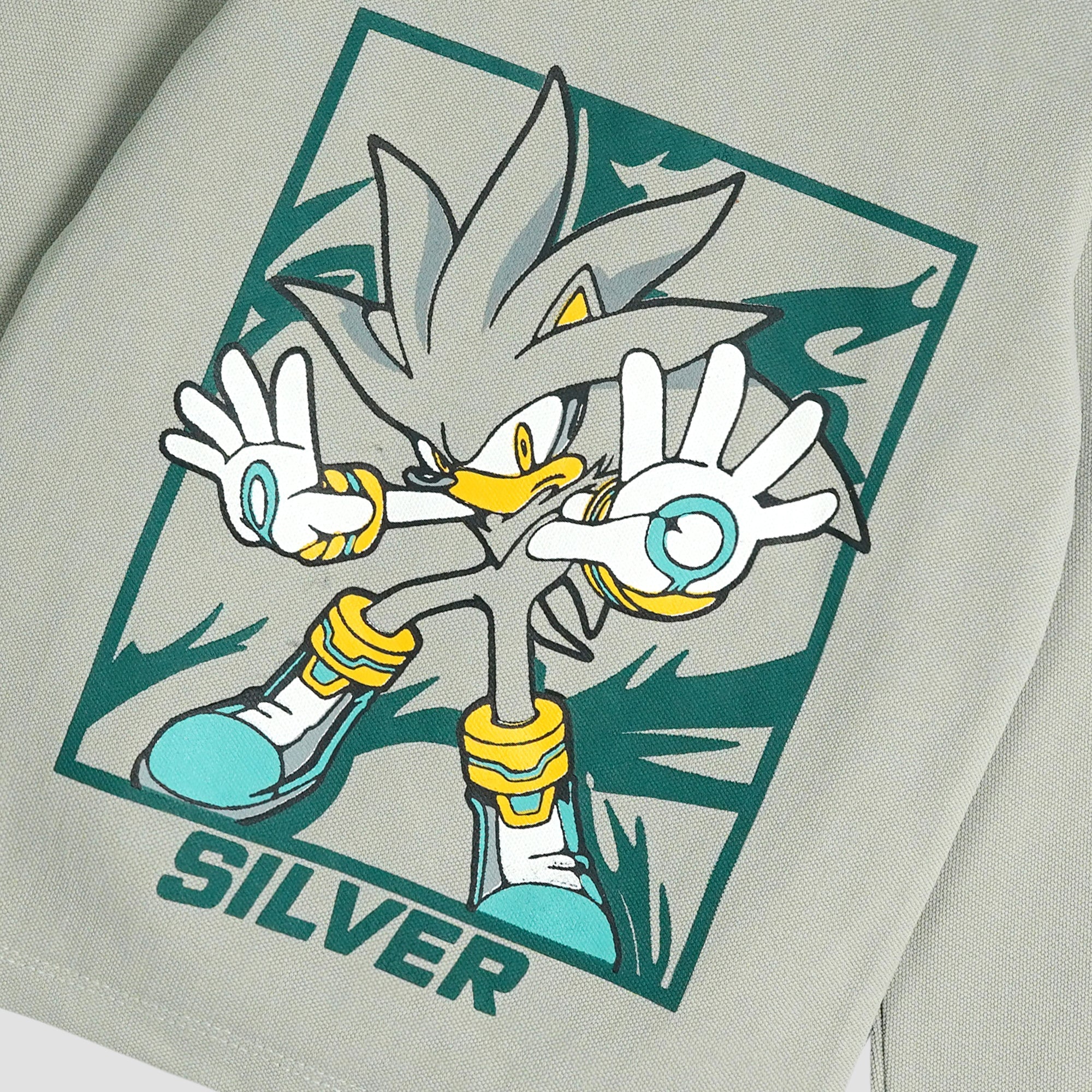 FASHION SILVER STONIC GRAPHIC TEE