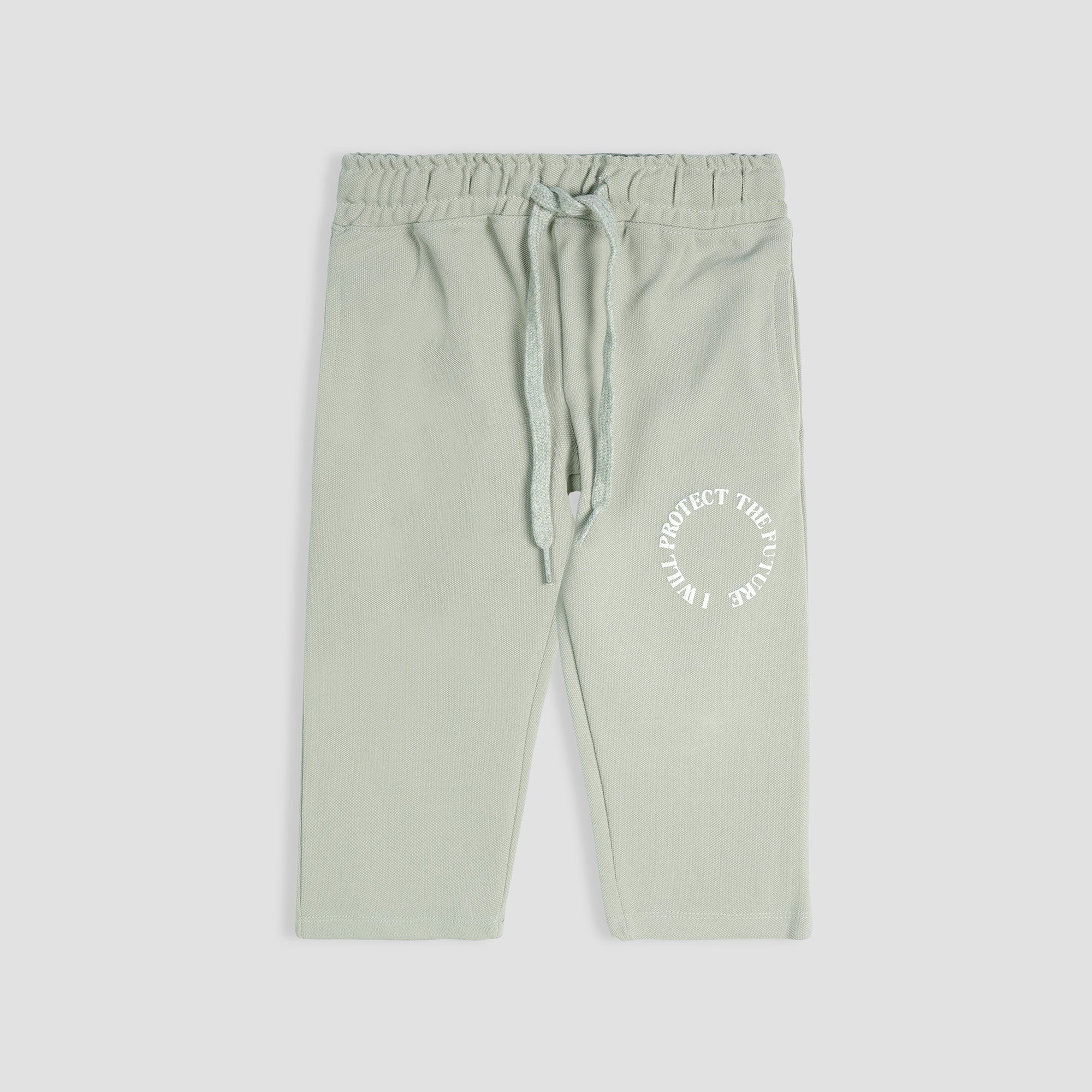 PRINTED GRAPHIC TROUSER