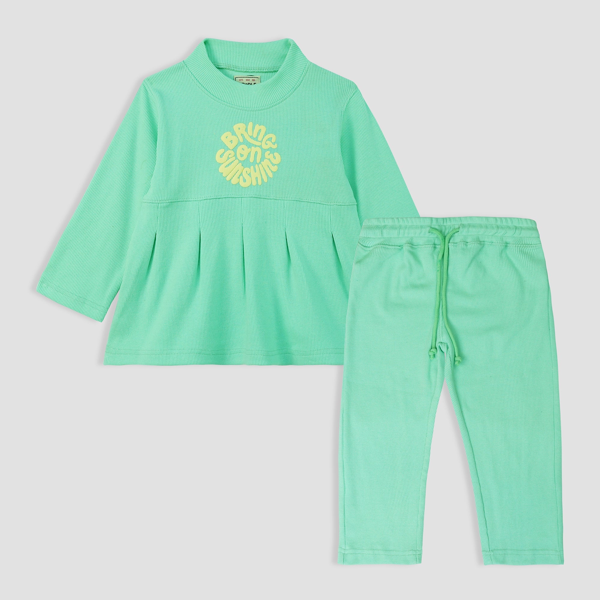 CO-ORD SET WITH FRILL