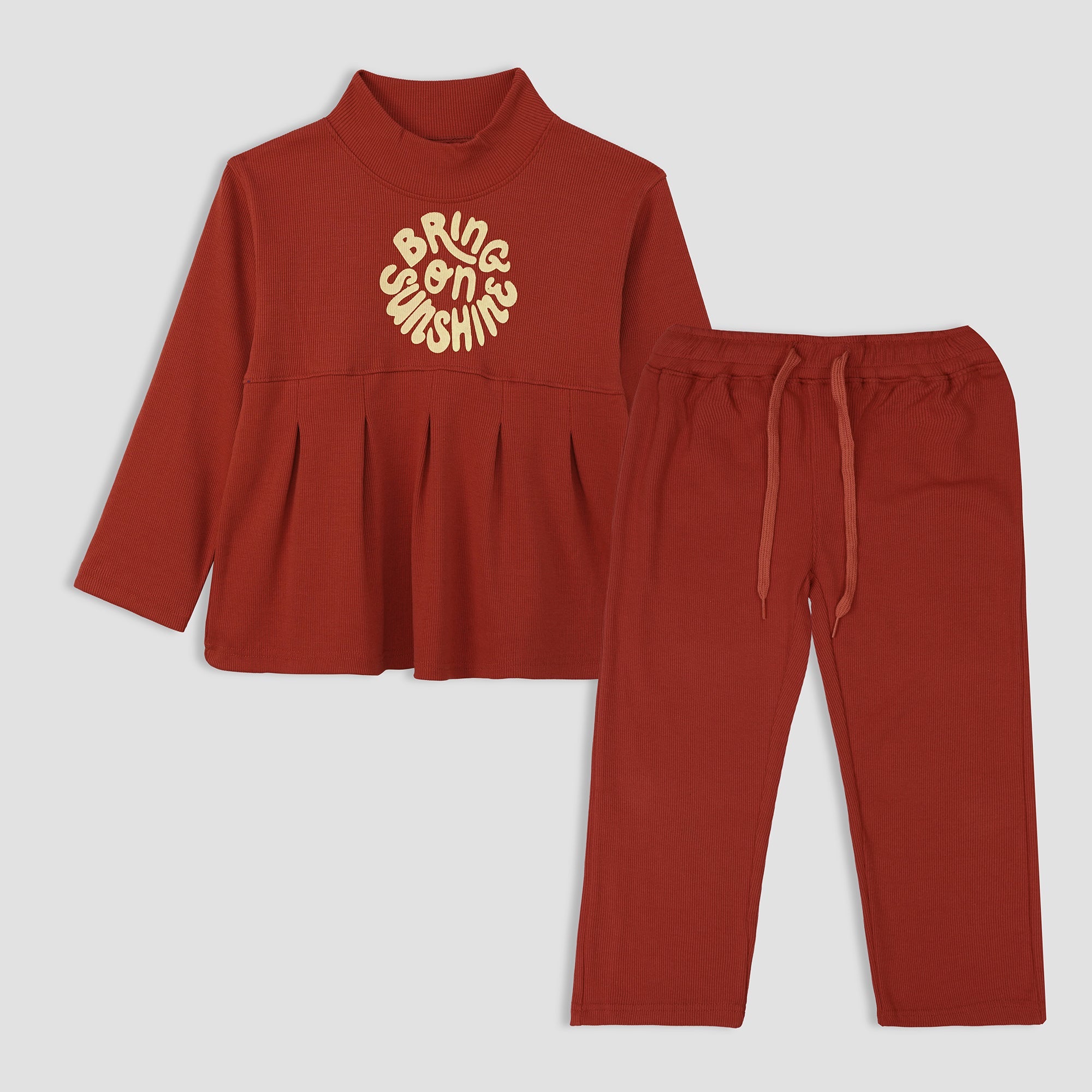 CO-ORD SET WITH FRILL