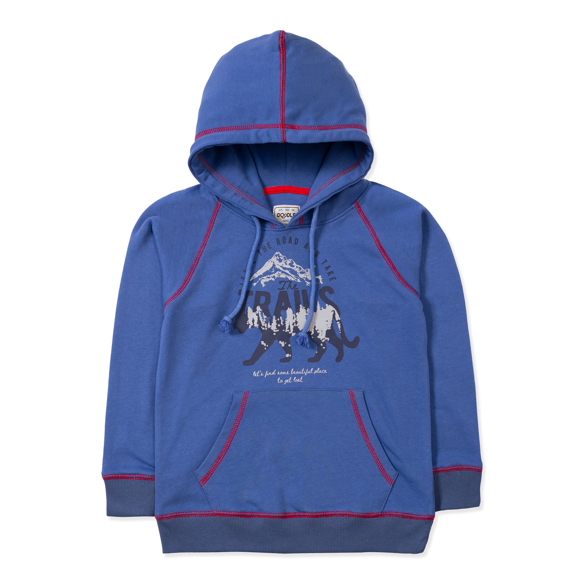 Boy's Blue Hoodie