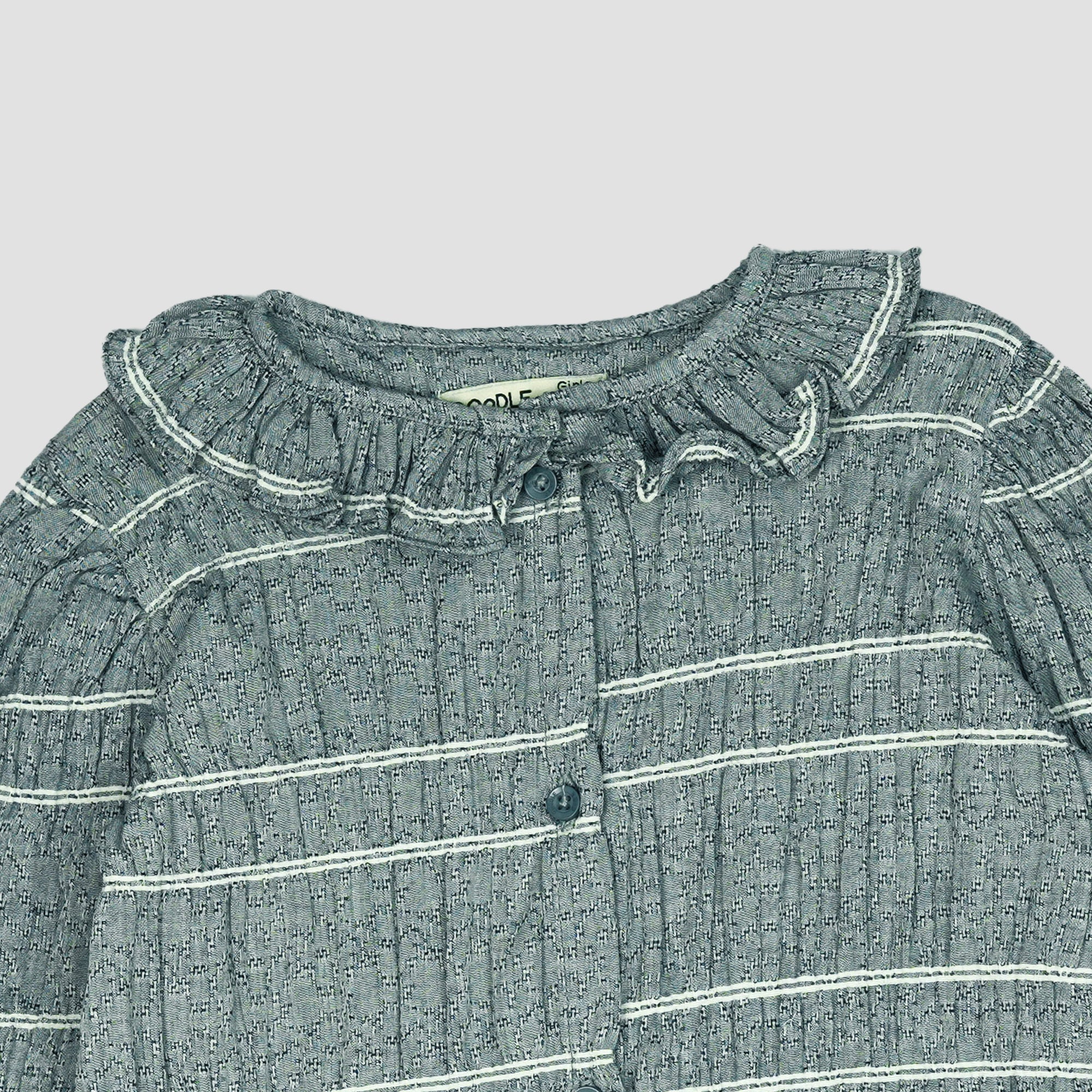 WKG-09-TUNIC WITH DIAGONAL FRILL