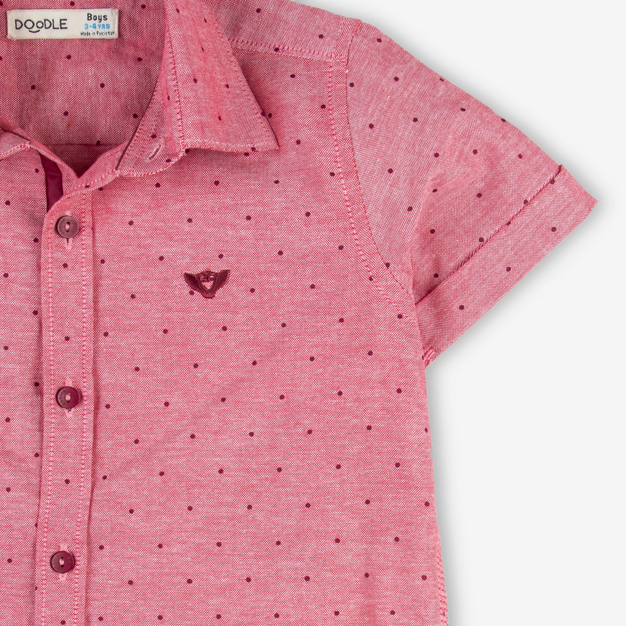 Rouge Dotted Shirt