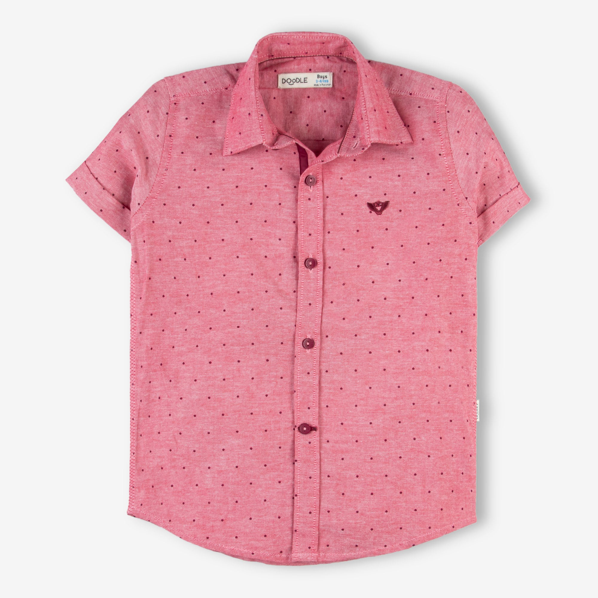 Rouge Dotted Shirt