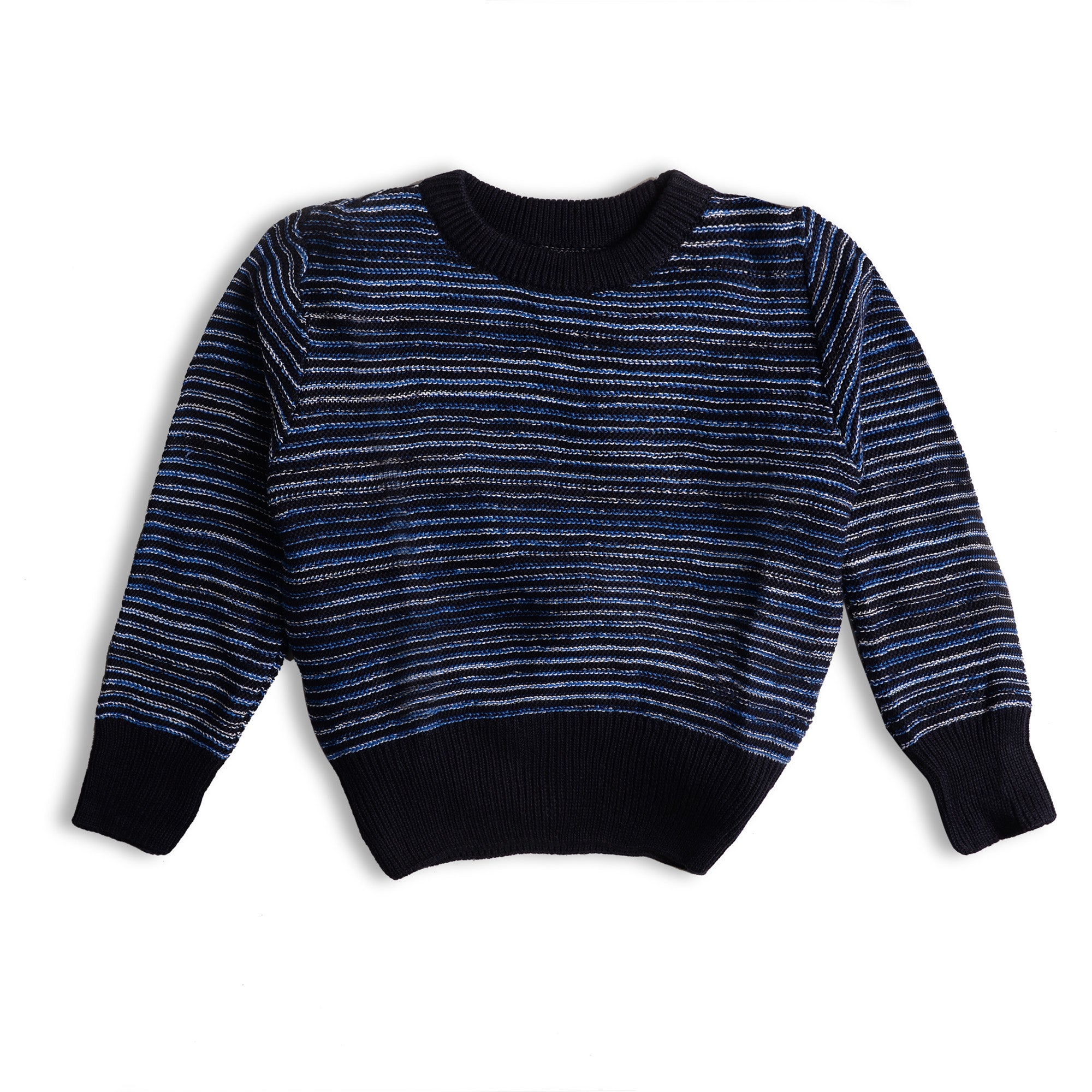 Navy Stretchable Sweater