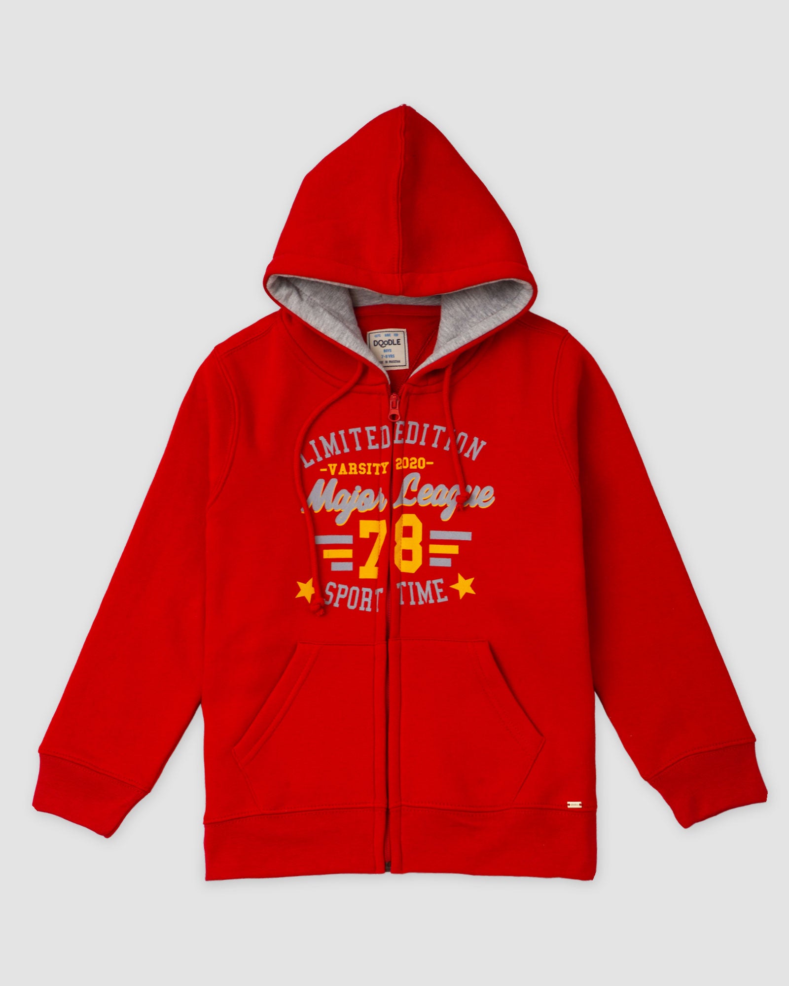 Graphic Hoodie Red